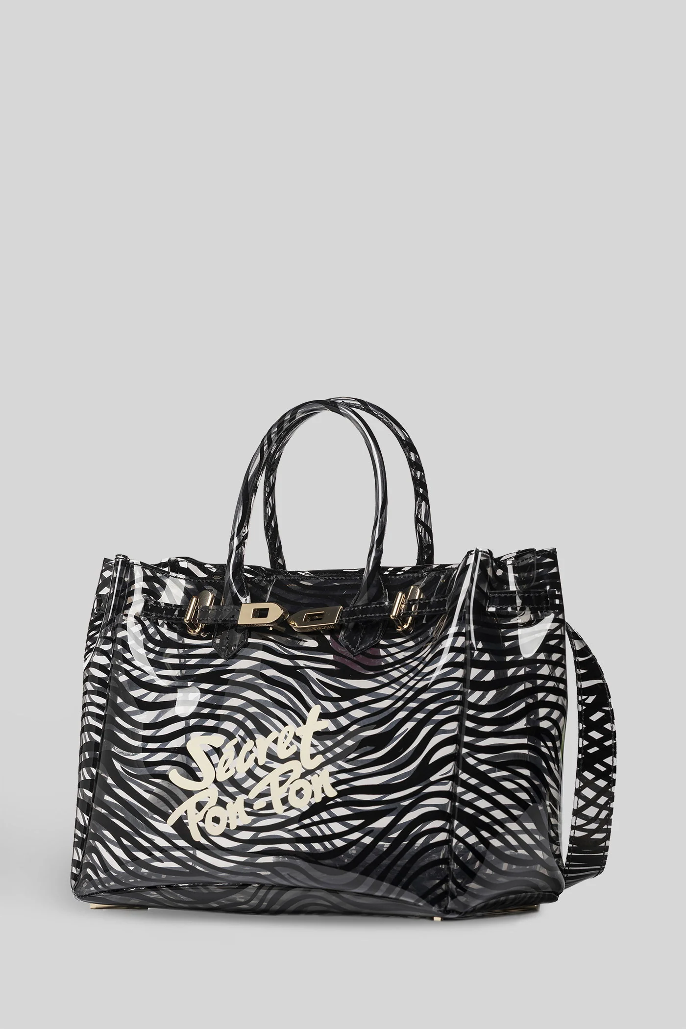 Brigitte Animalier Tote in black Polyuretan - Image 2