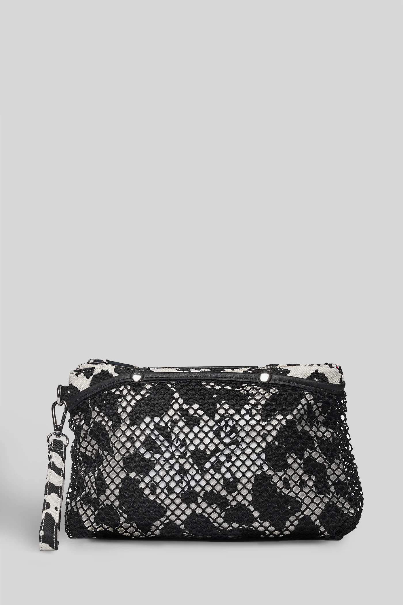 City Pouch Clutch in Animalier Polyuretan