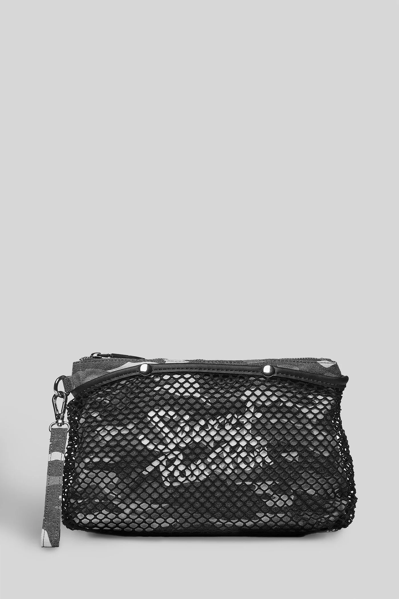 City Pouch Clutch in camouflage Polyuretan