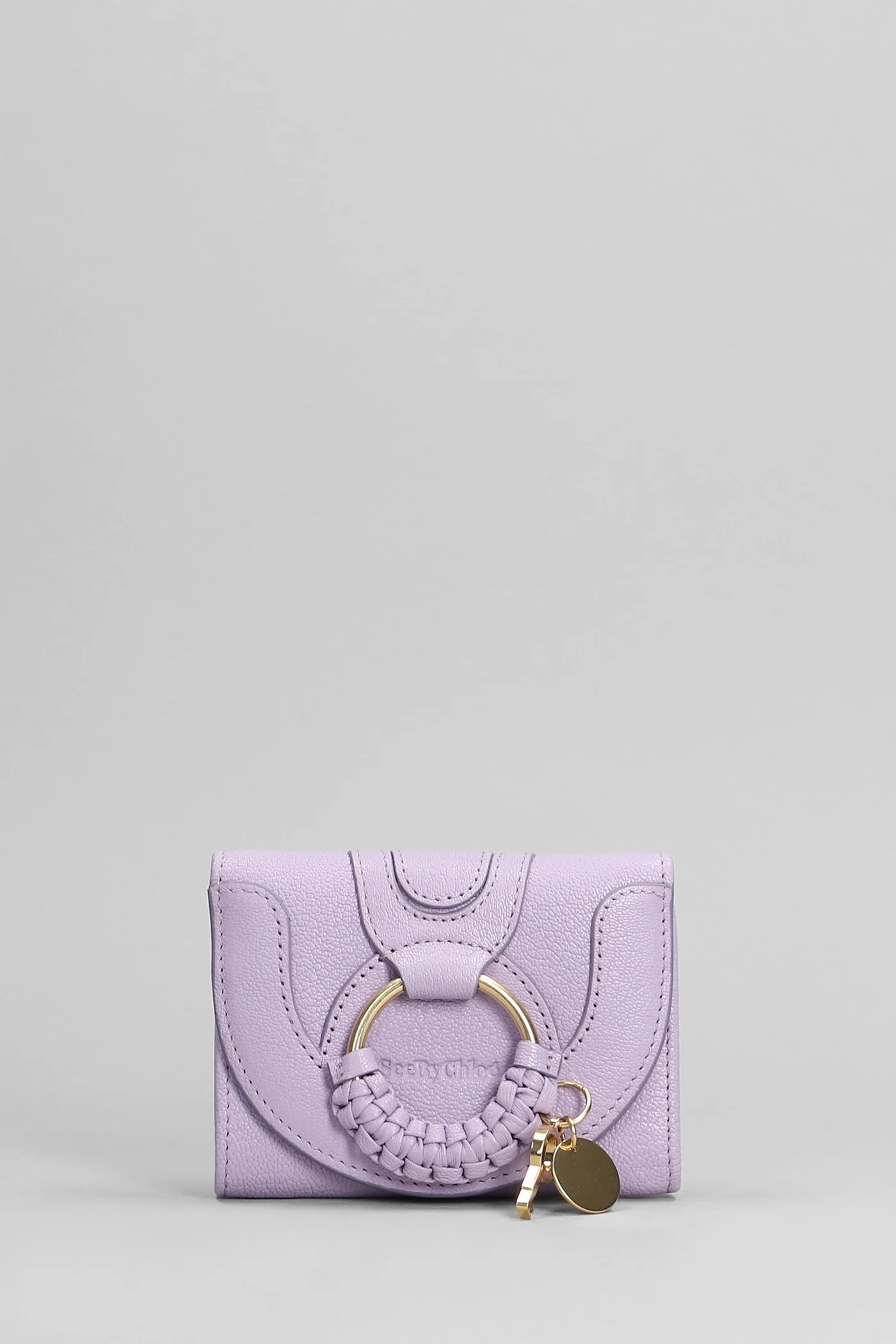 Hana Wallet in Lilla leather