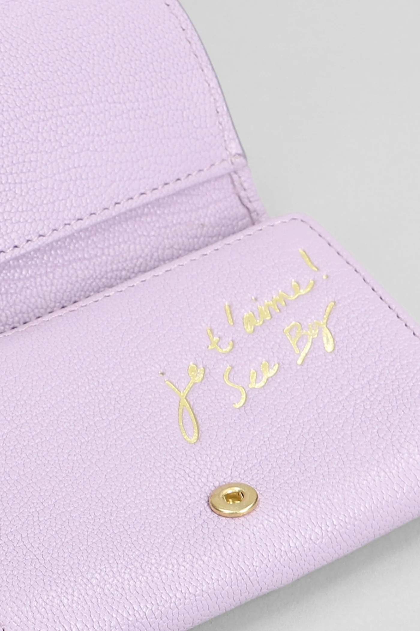 Hana Wallet in Lilla leather - Image 3