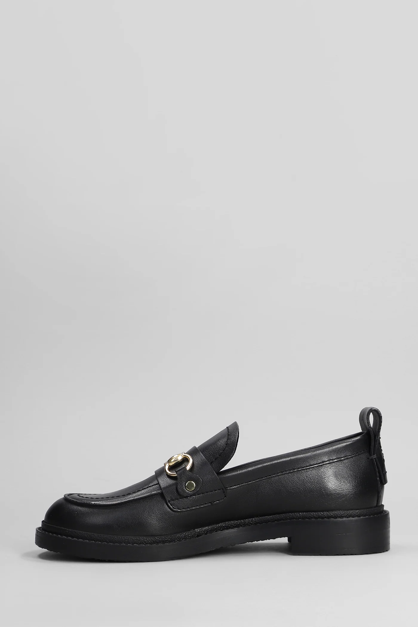 Signature 1 Loafers in black leather - Image 3