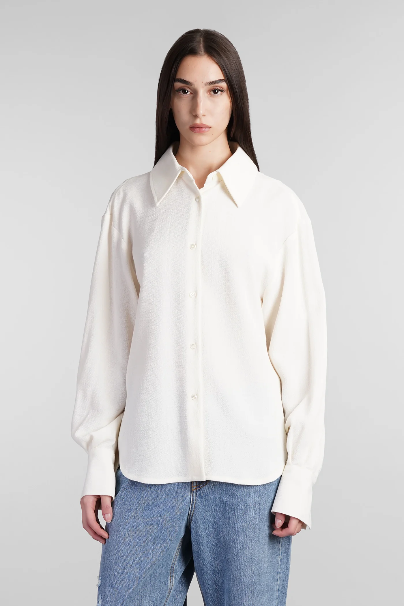 Anais shirt Shirt in beige viscose