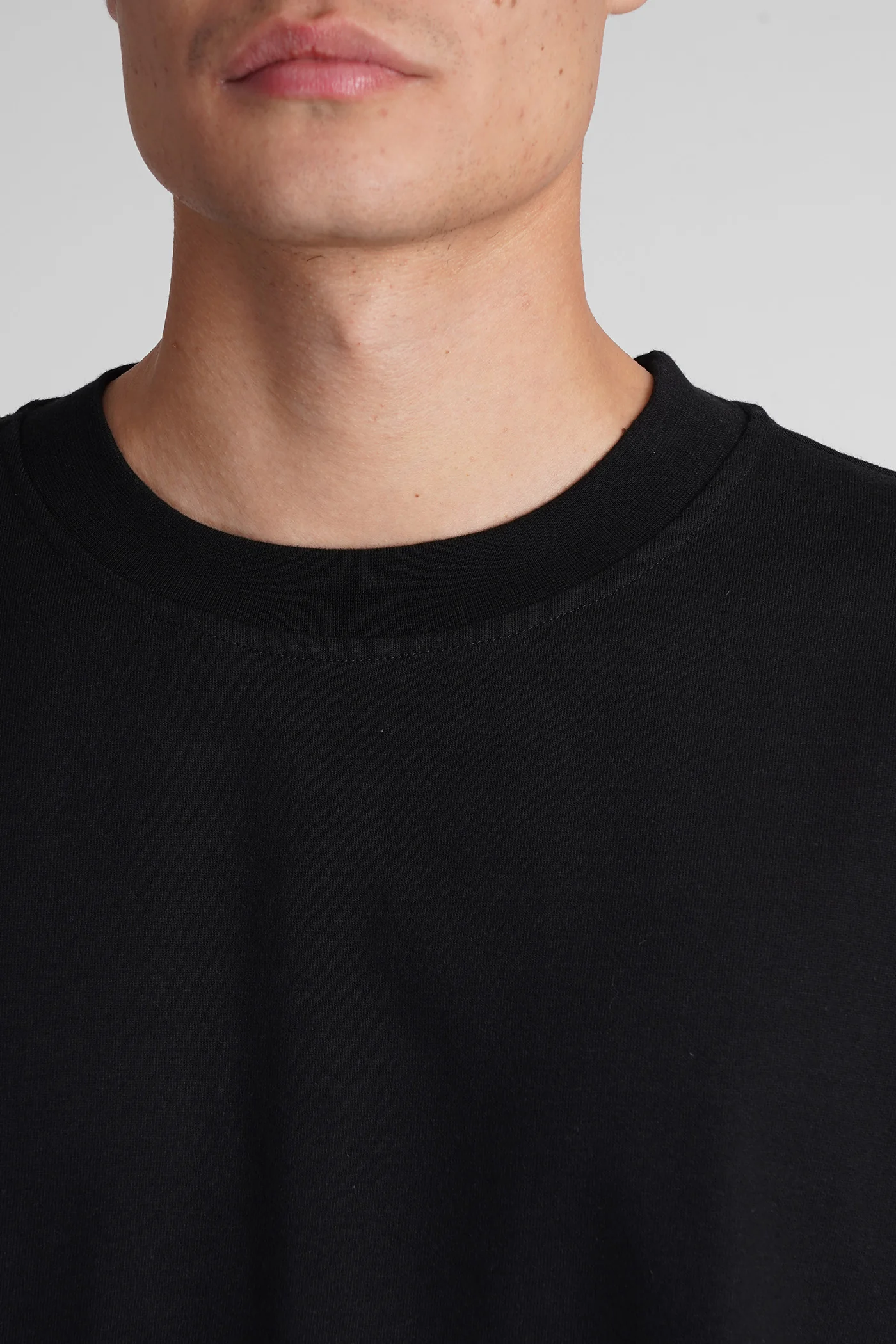 Atelier tee T-Shirt in black cotton - Image 10