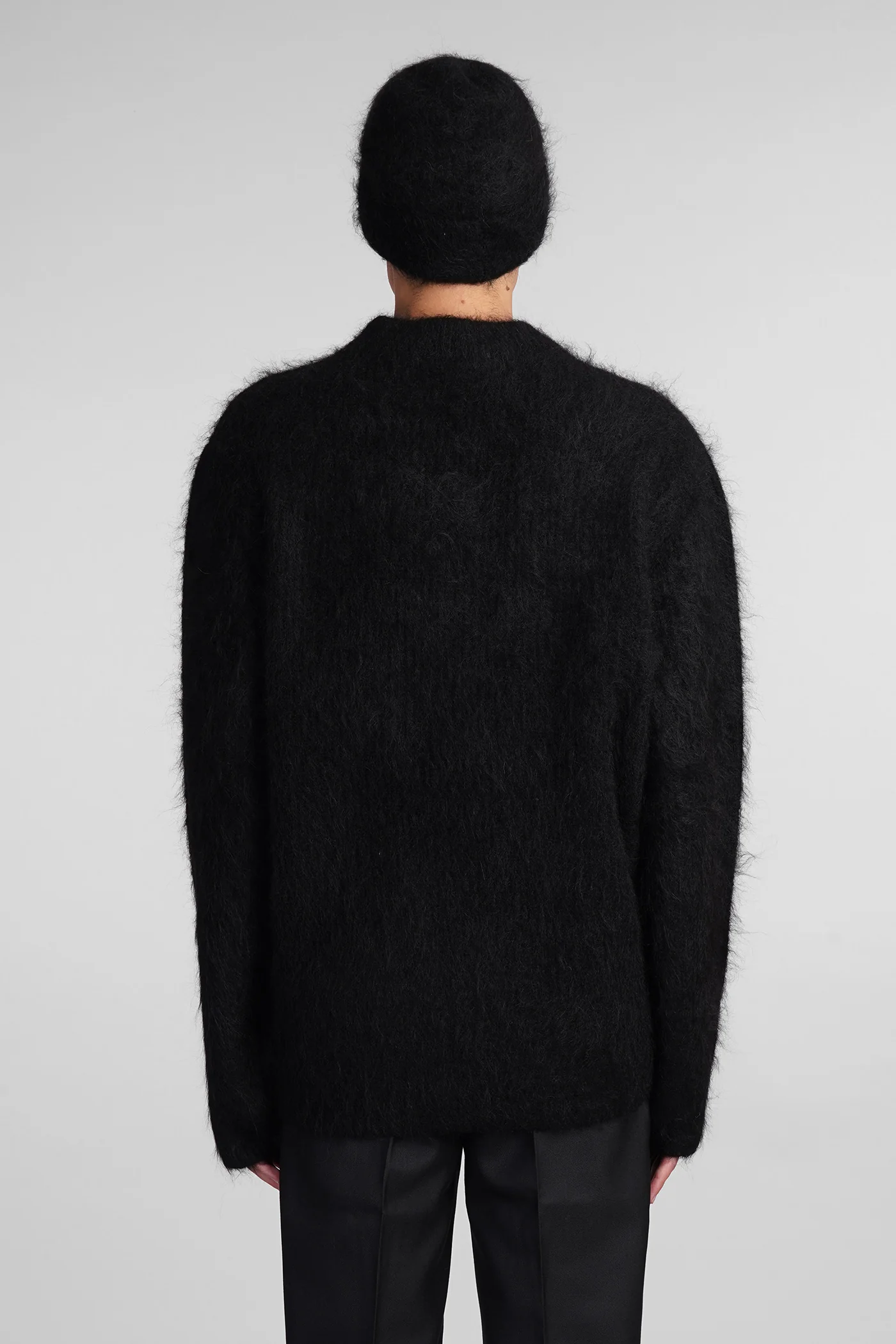 Haru sweater Knitwear in black wool - Image 3