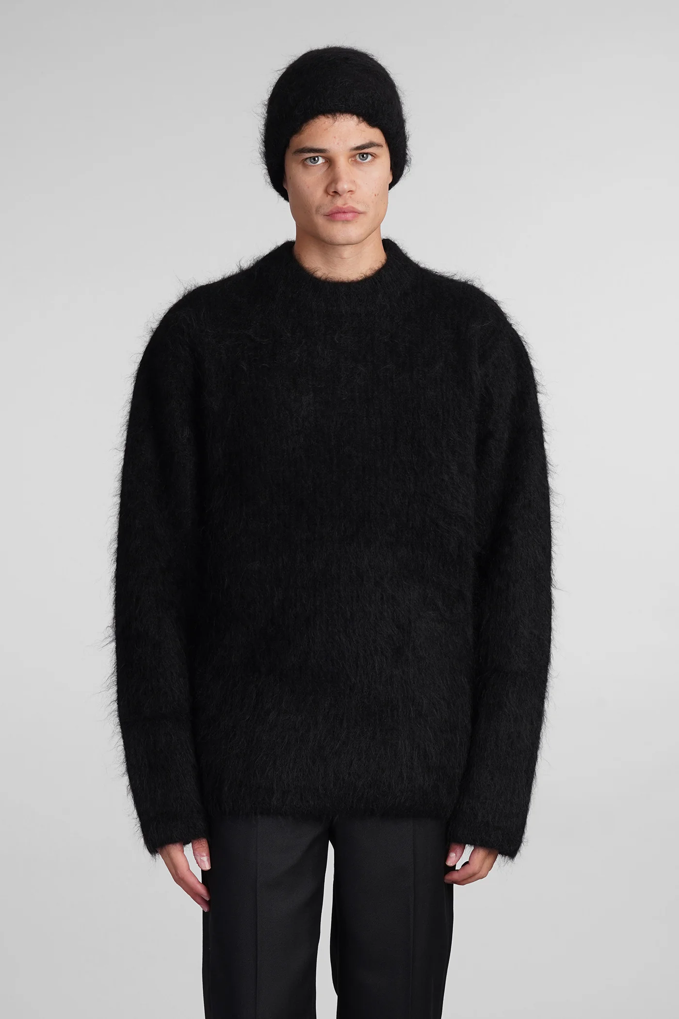 Haru sweater Knitwear in black wool - Image 6