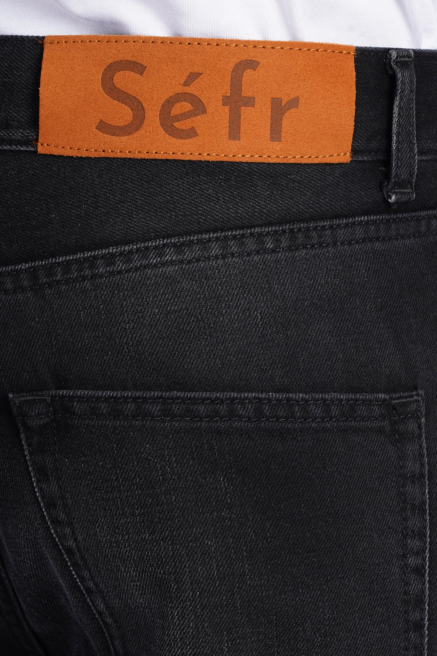 Jeans in black cotton - Image 10