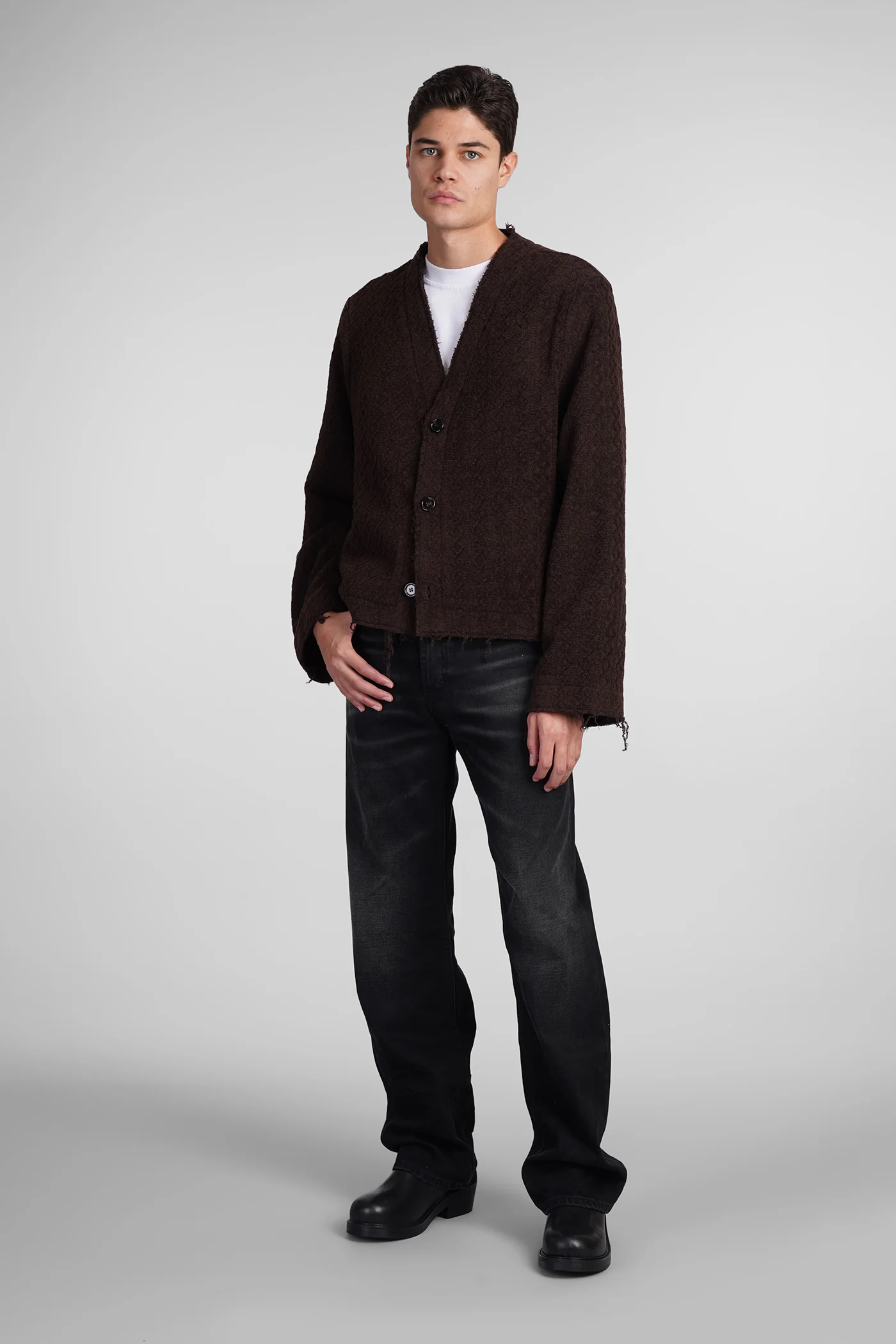 Jeans in black cotton - Image 7