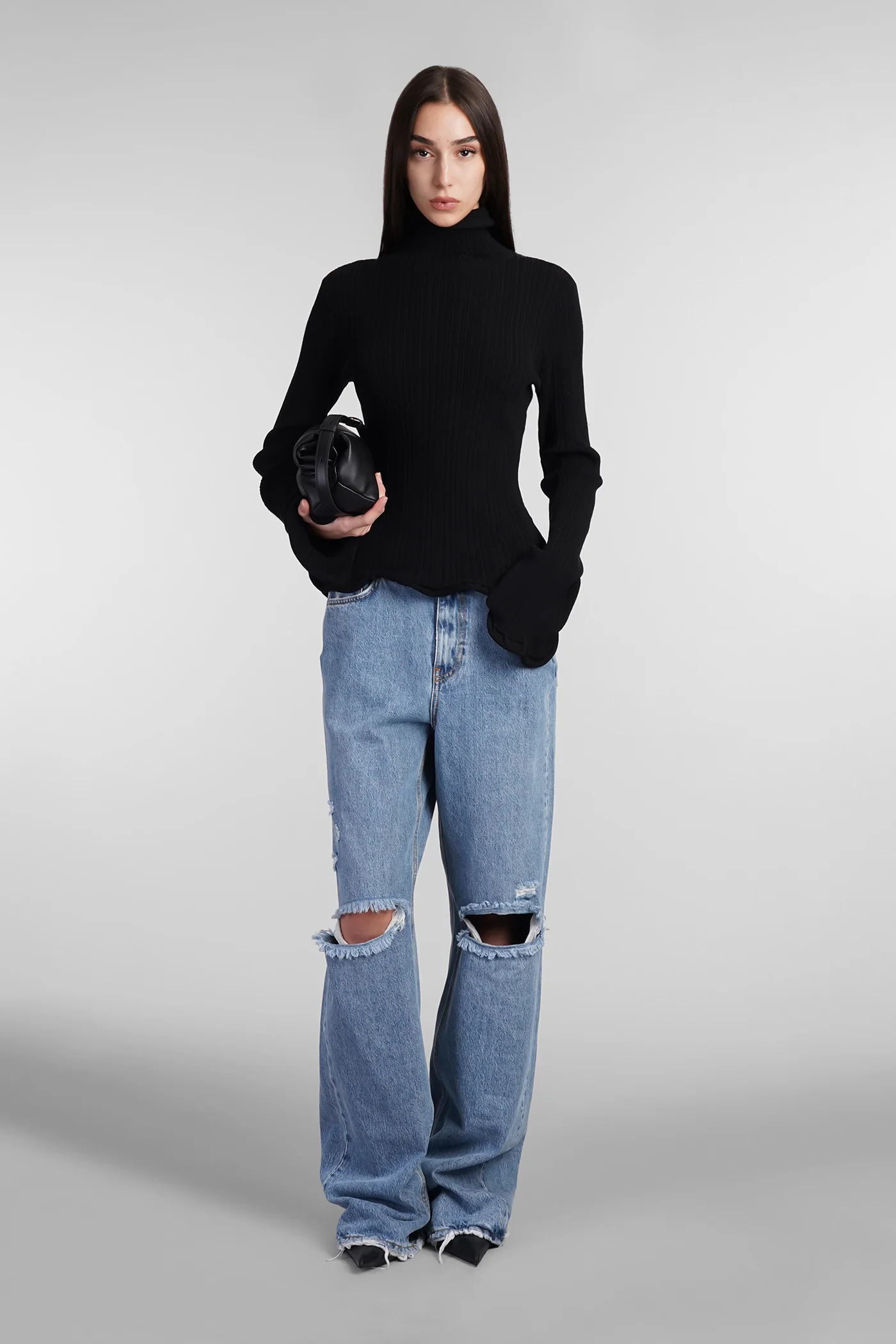 Jeans in blue cotton - Image 2