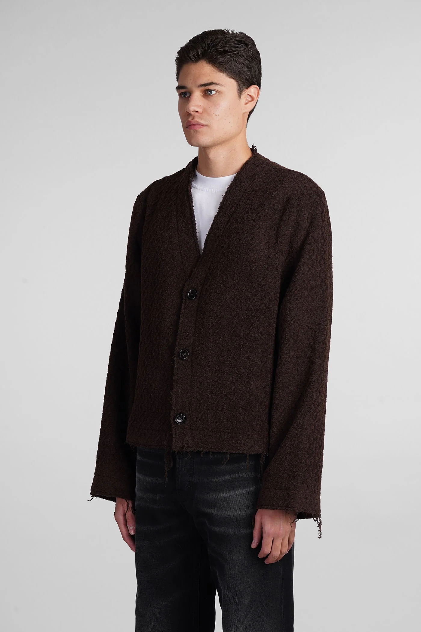 Zola cardigan Cardigan in brown Polyacrylic - Image 4