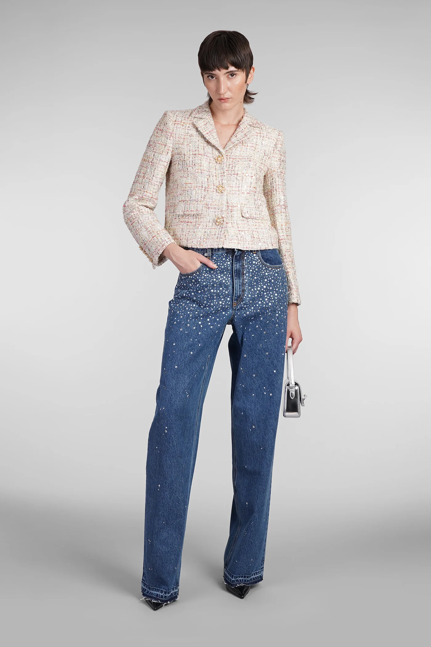 Blazer in multicolor polyester - Image 2
