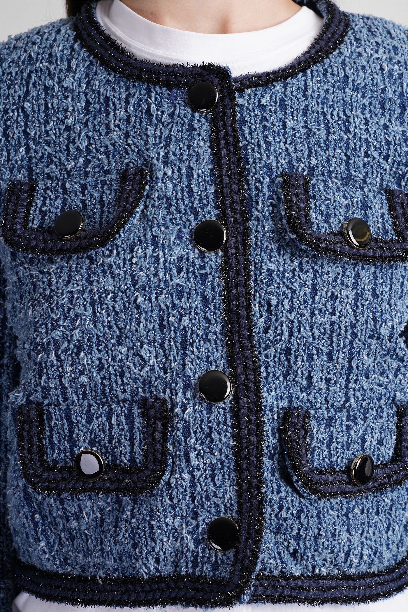 Denim Jackets in blue cotton - Image 5