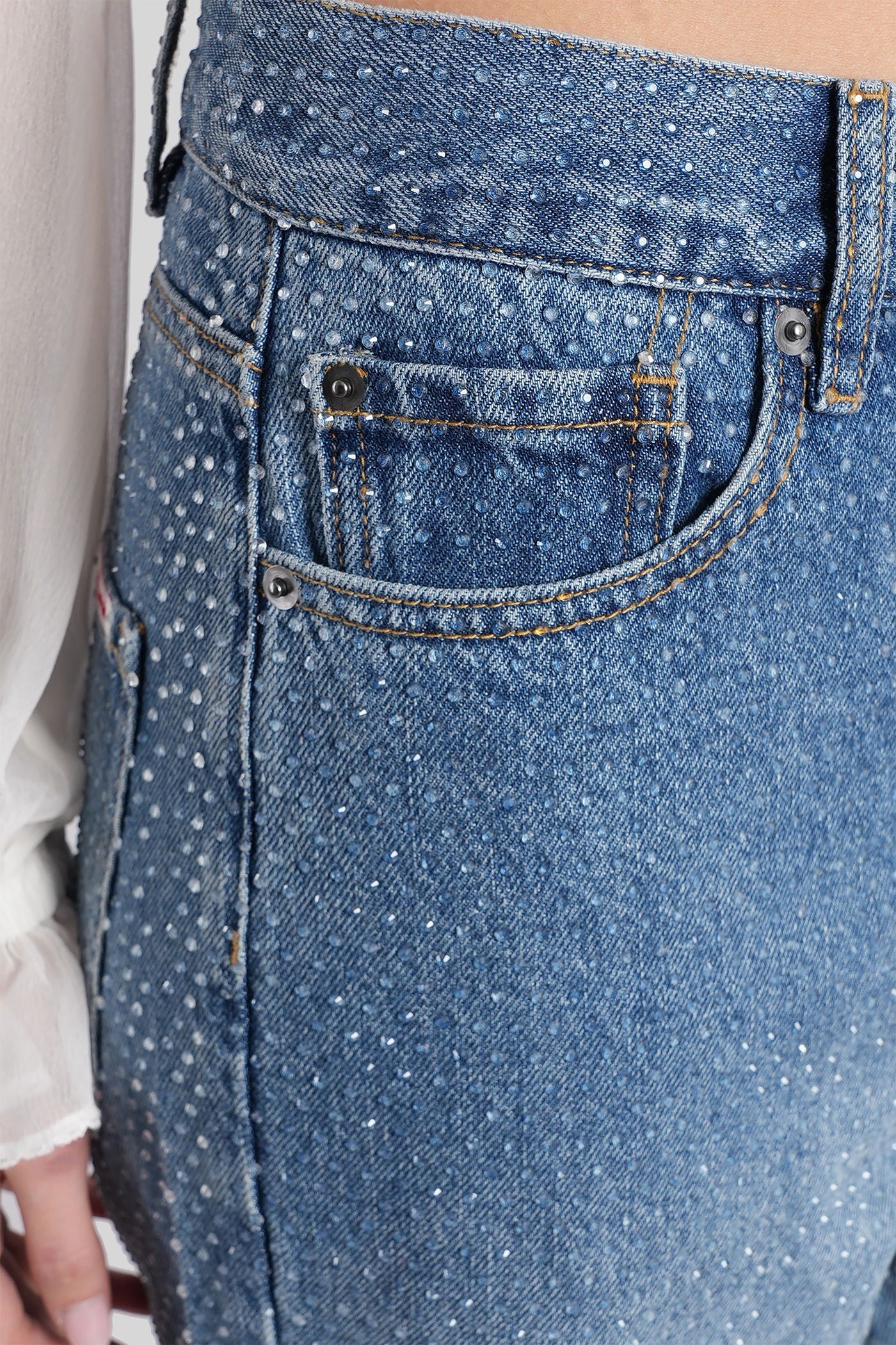 Jeans in blue cotton - Image 5