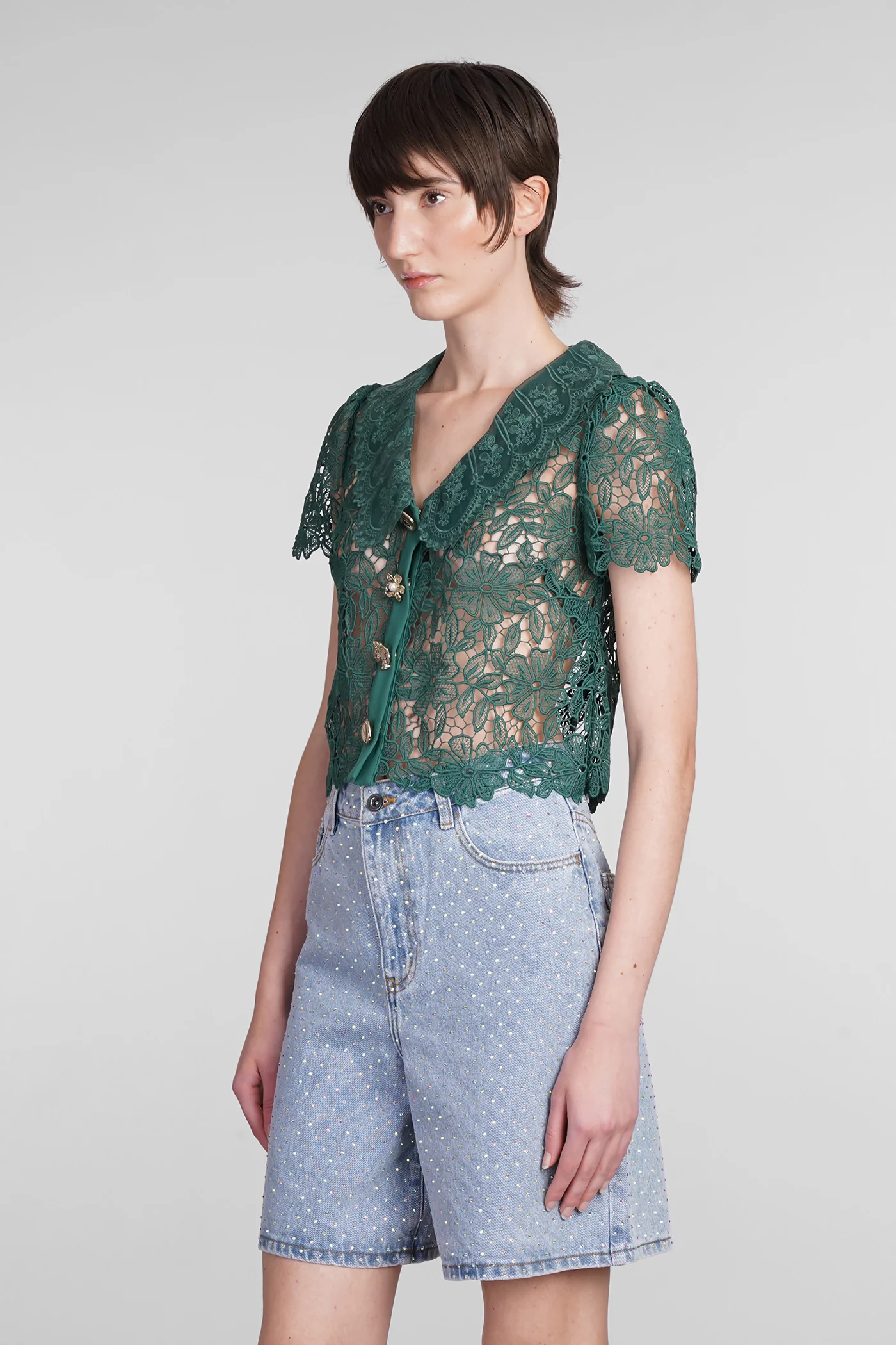 Topwear in green Polyethylene - Image 4