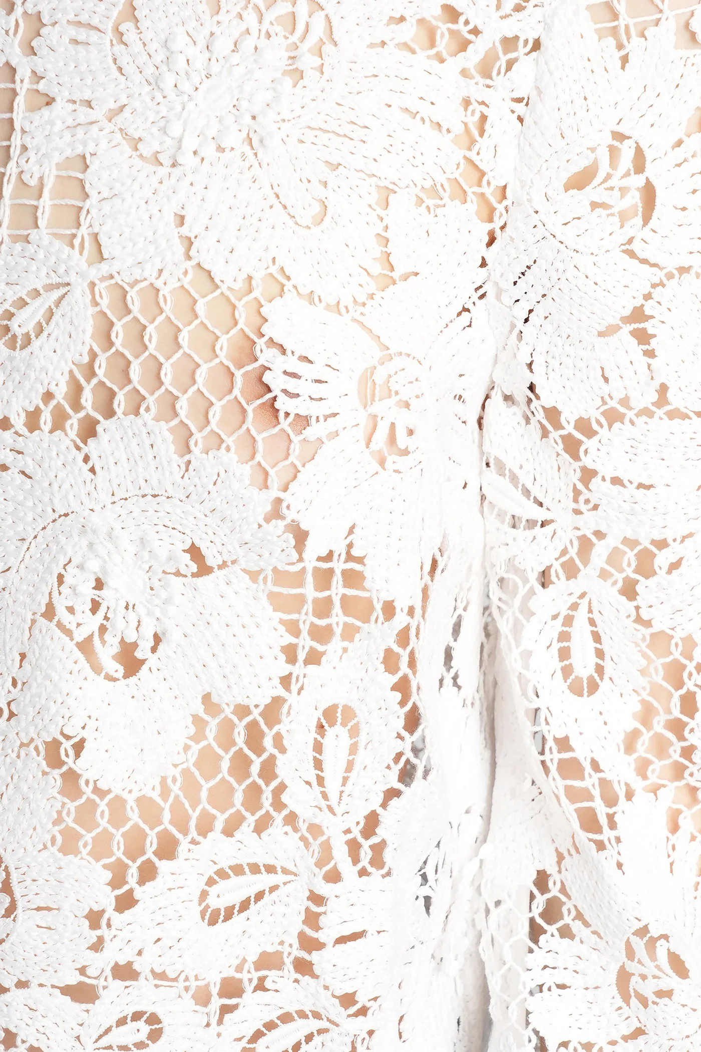 Topwear in white polyester - Image 5