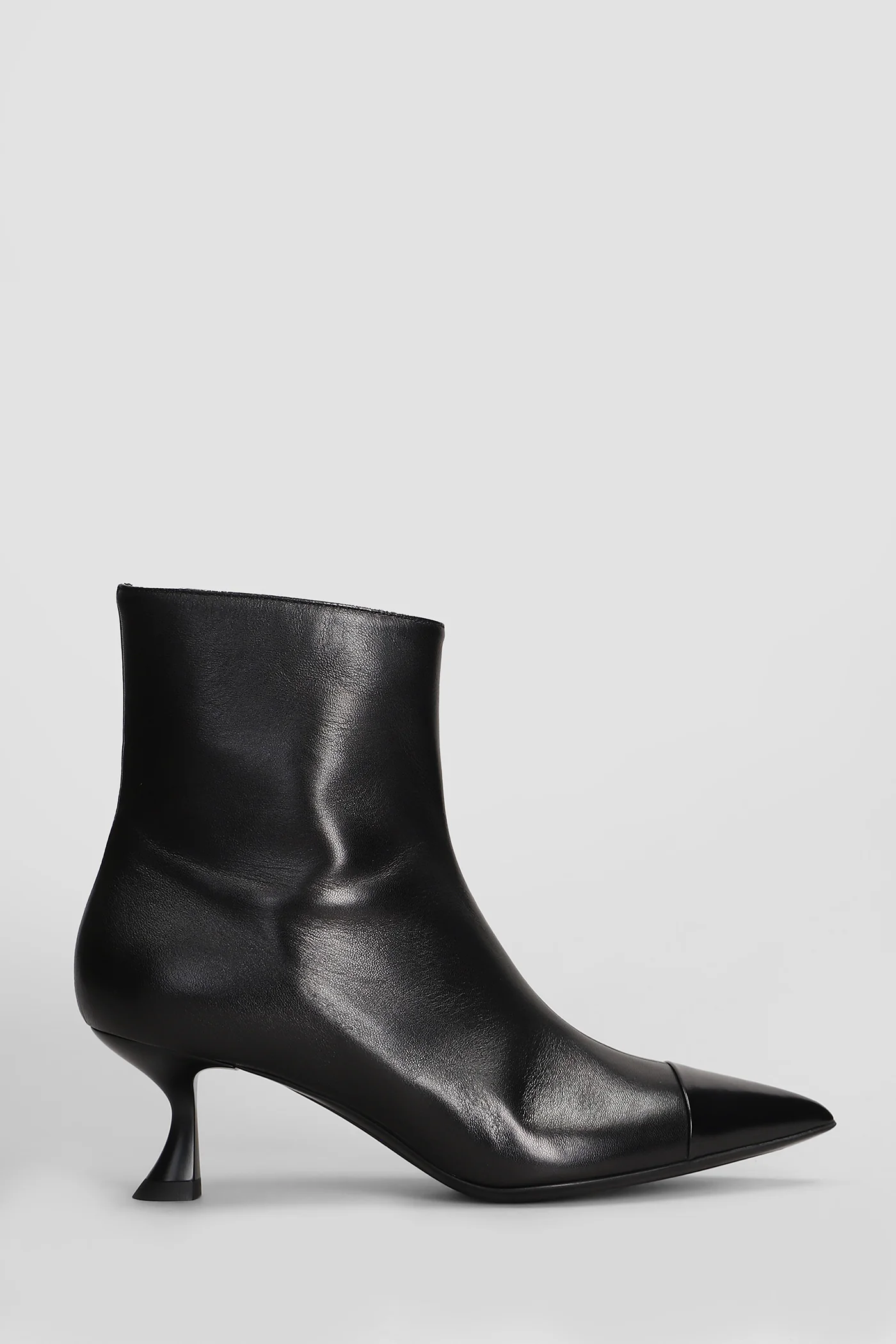 Cecilia 5 High heels Ankle boots in black leather
