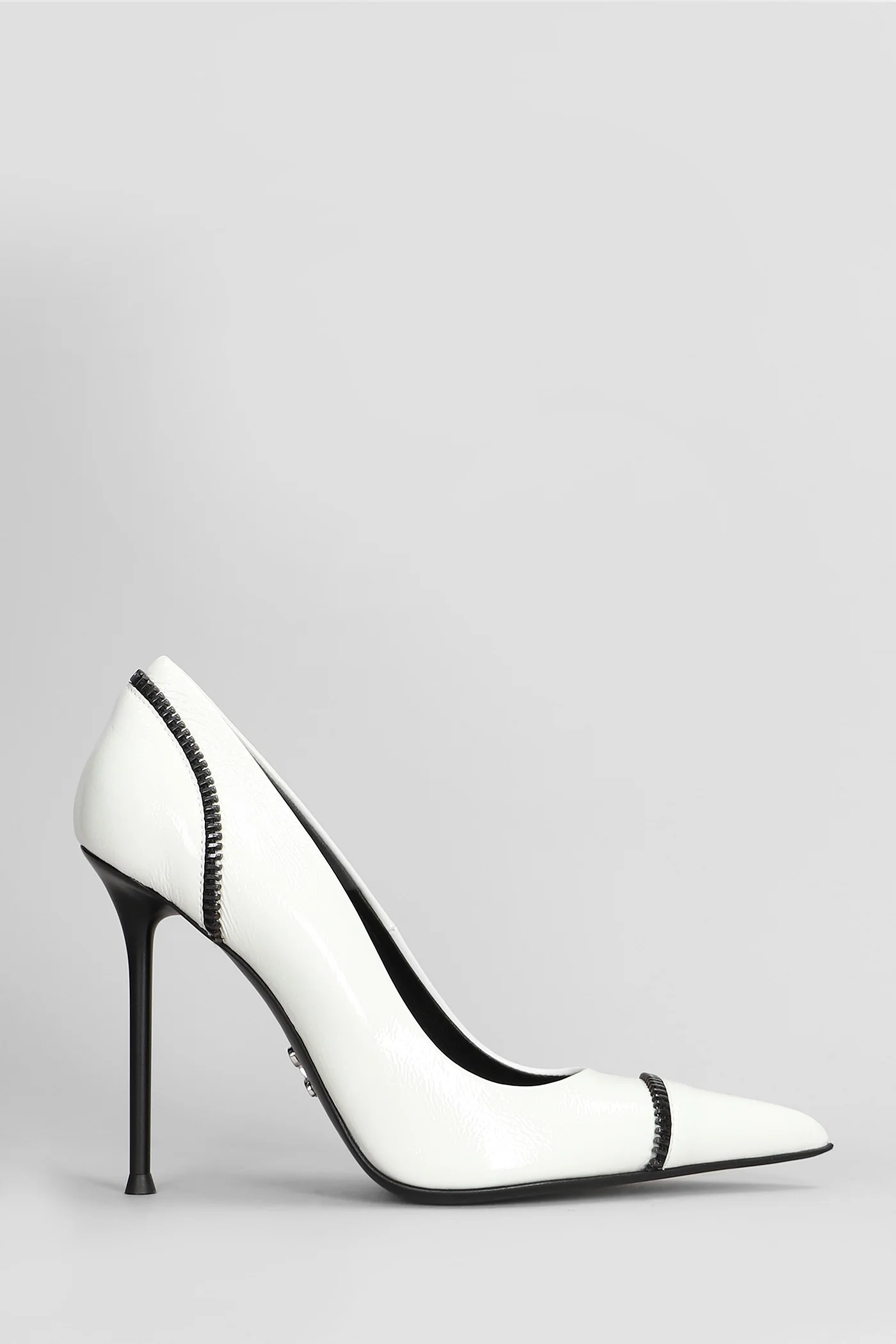Leyla 5 Pumps in white leather