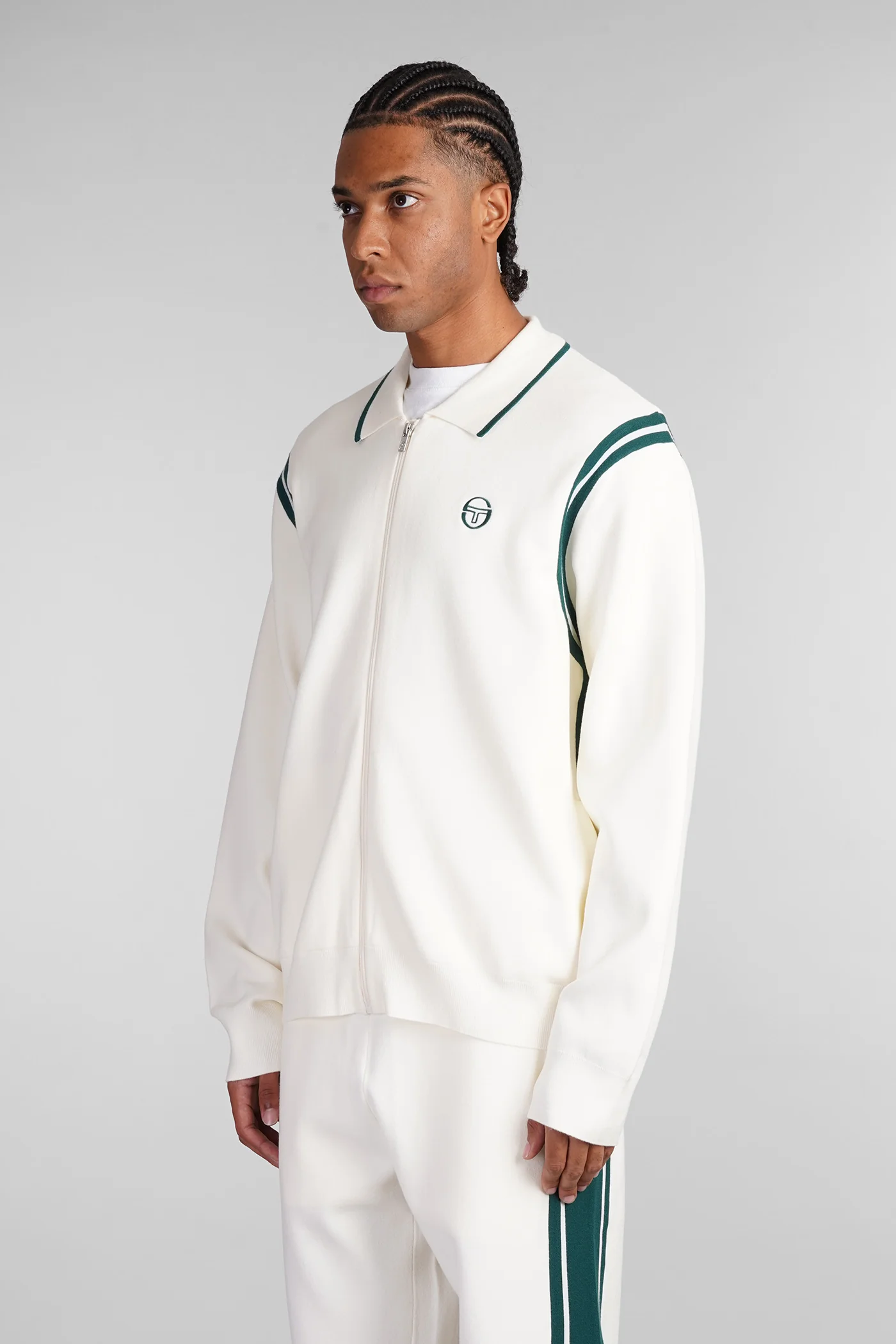 Sweatshirt in beige viscose - Image 4