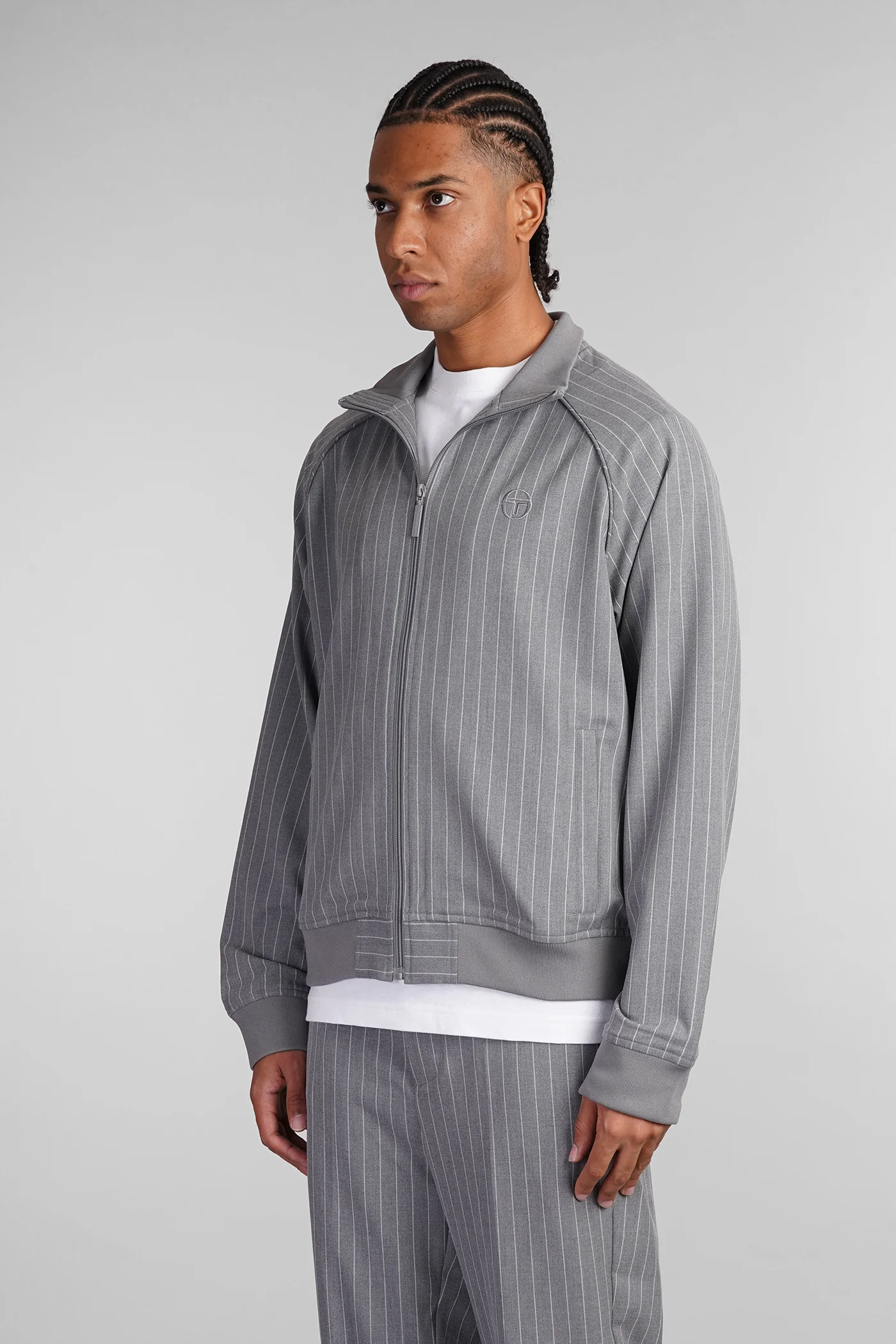 Sweatshirt in grey polyester - Image 4