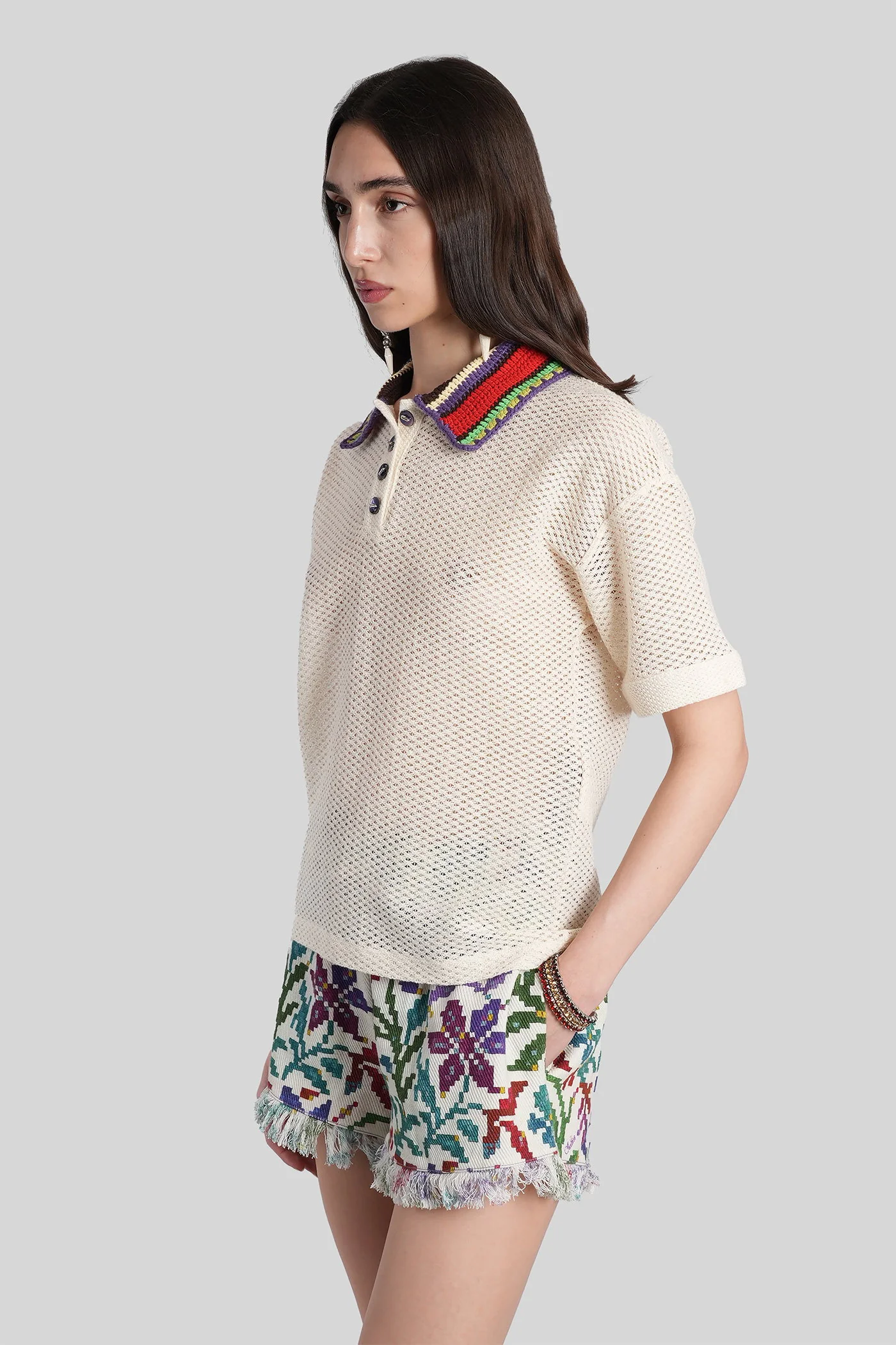 Leo Polo in beige cotton - Image 4