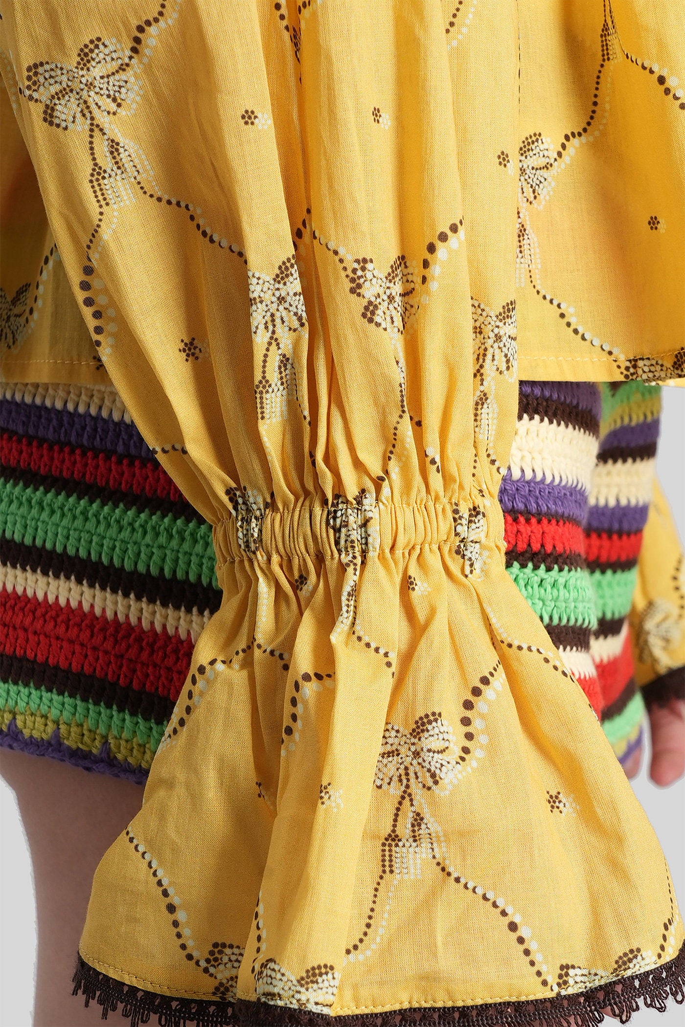 Riby Topwear in yellow cotton - Image 5