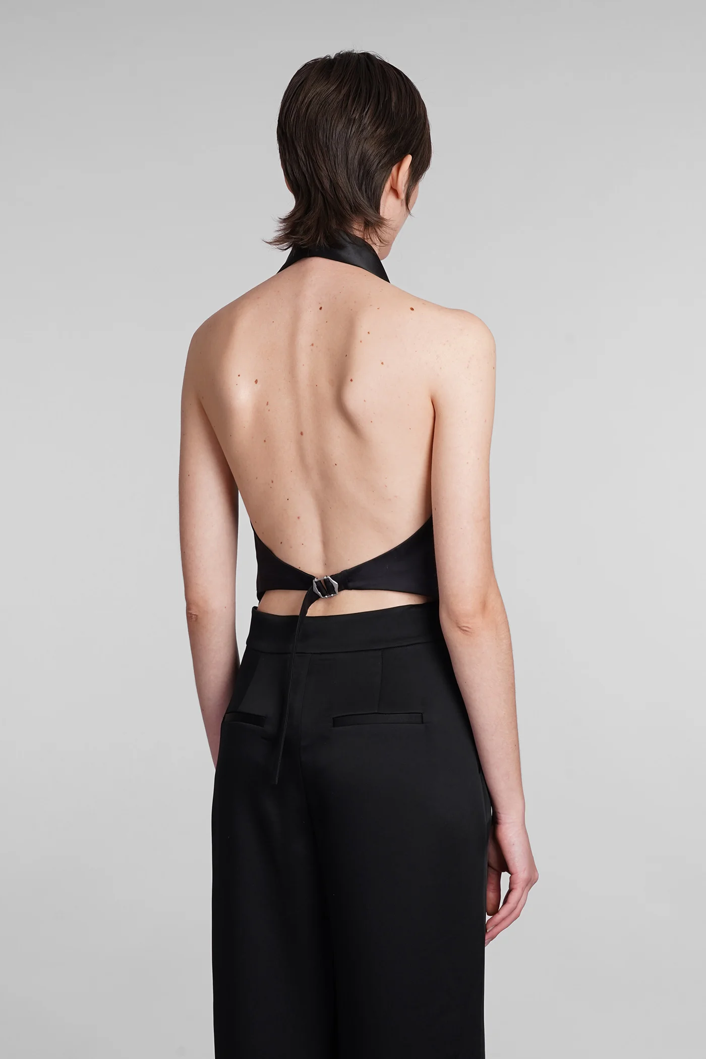 Albany Topwear in black wool - Image 3