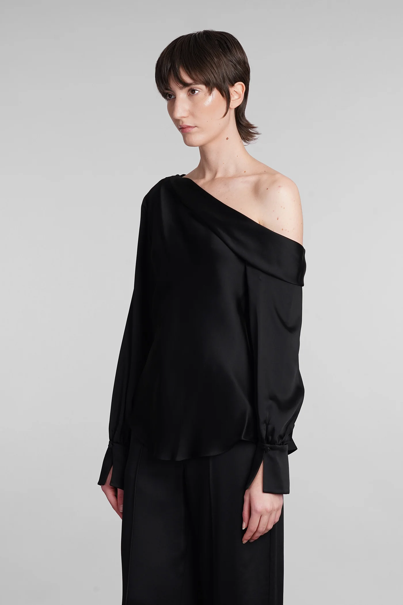 Alice Topwear in black acetate - Image 4