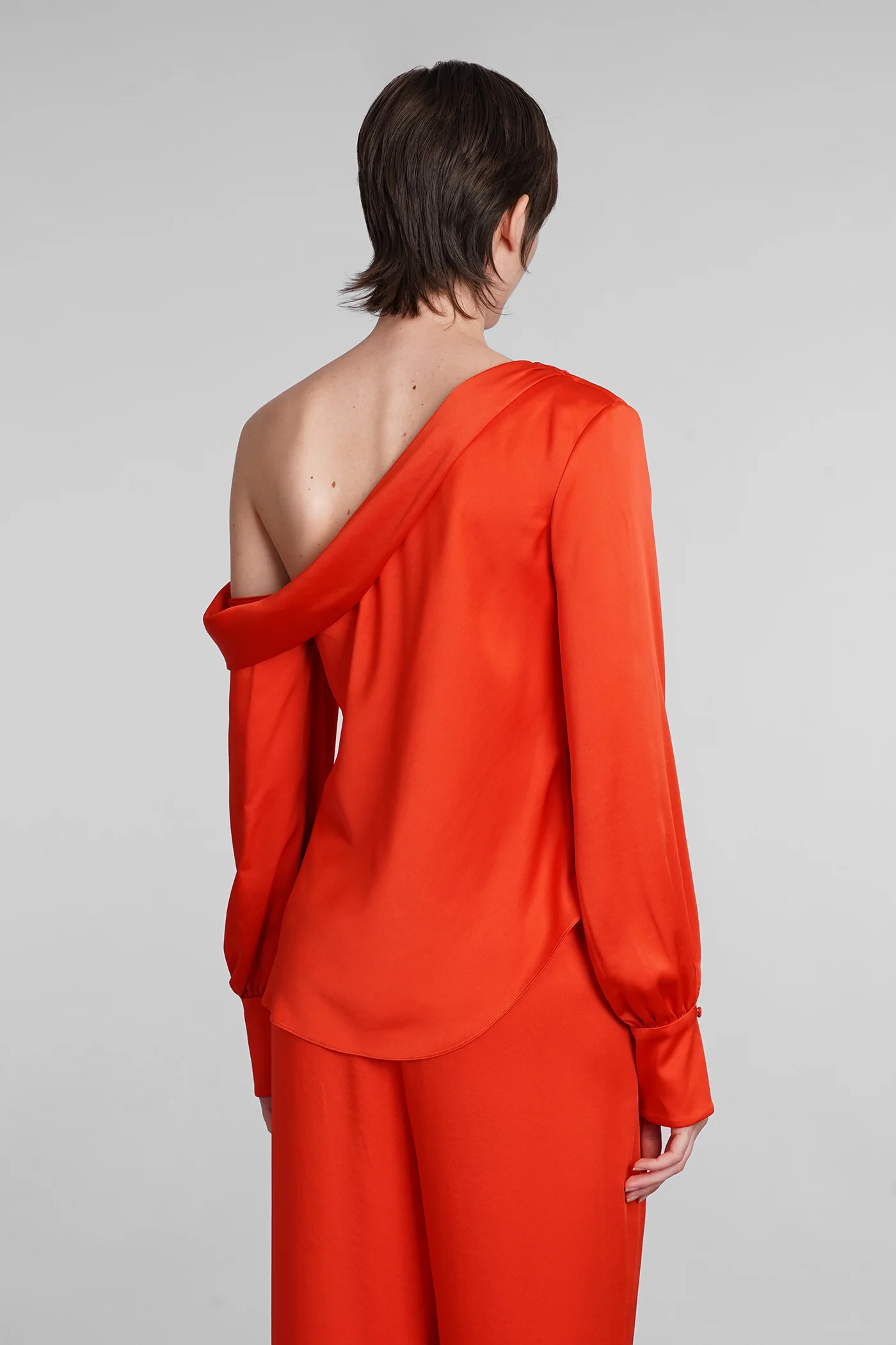 Alice Topwear in red acetate - Image 3