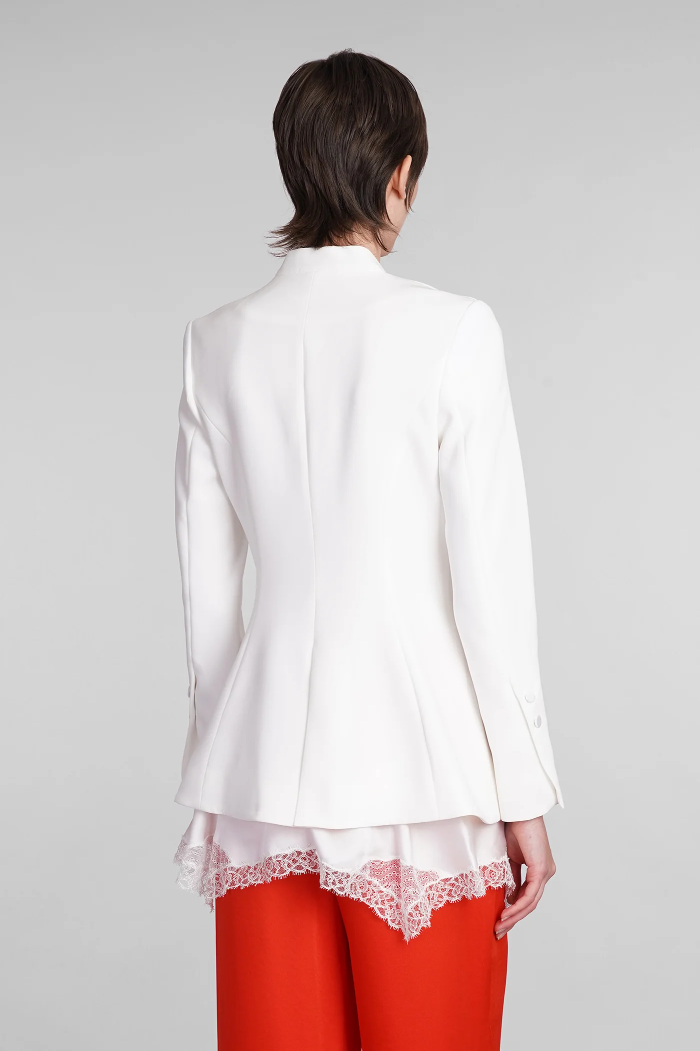 Allie Blazer in white acrylic - Image 3