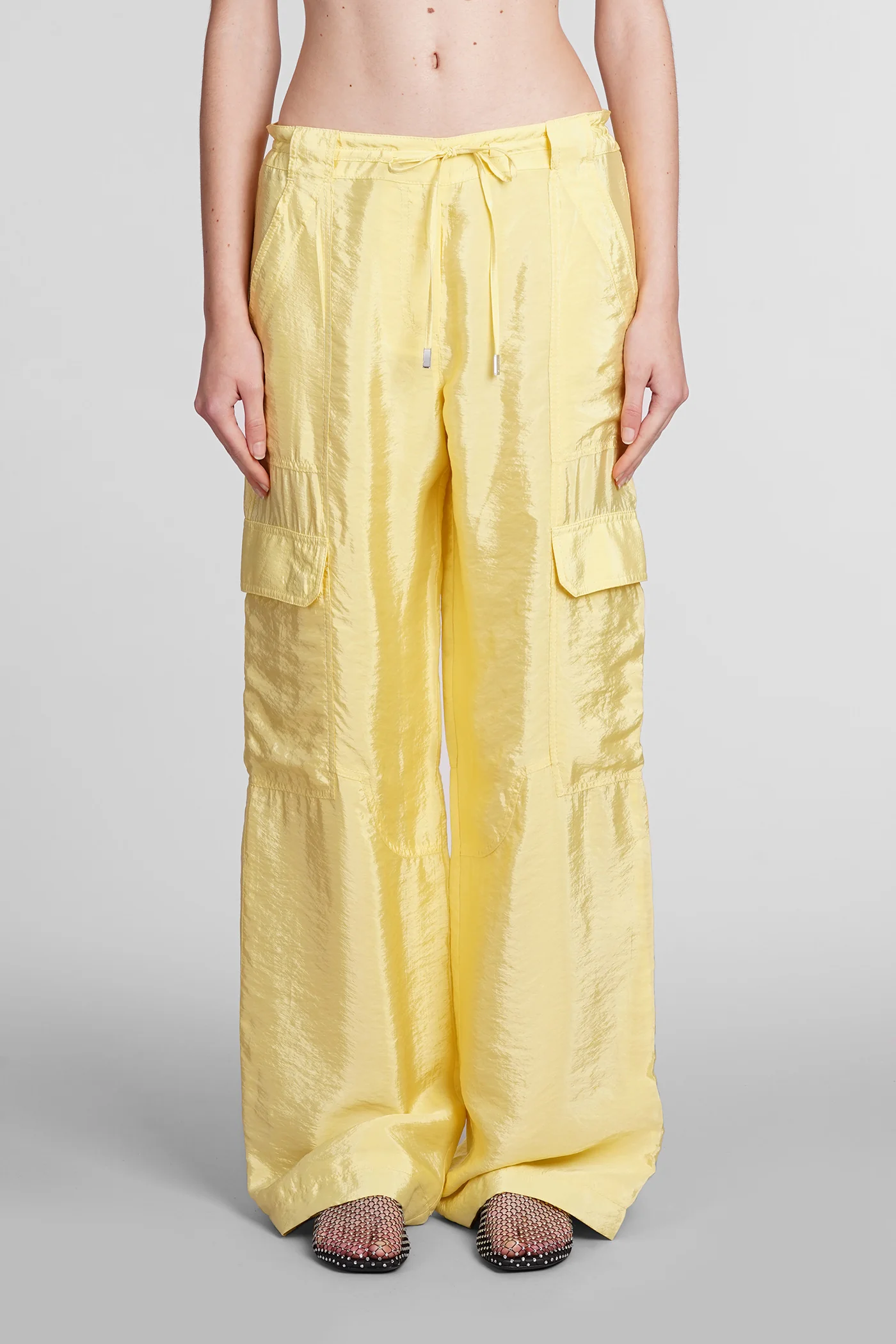 Aurora Pants in yellow Rayon