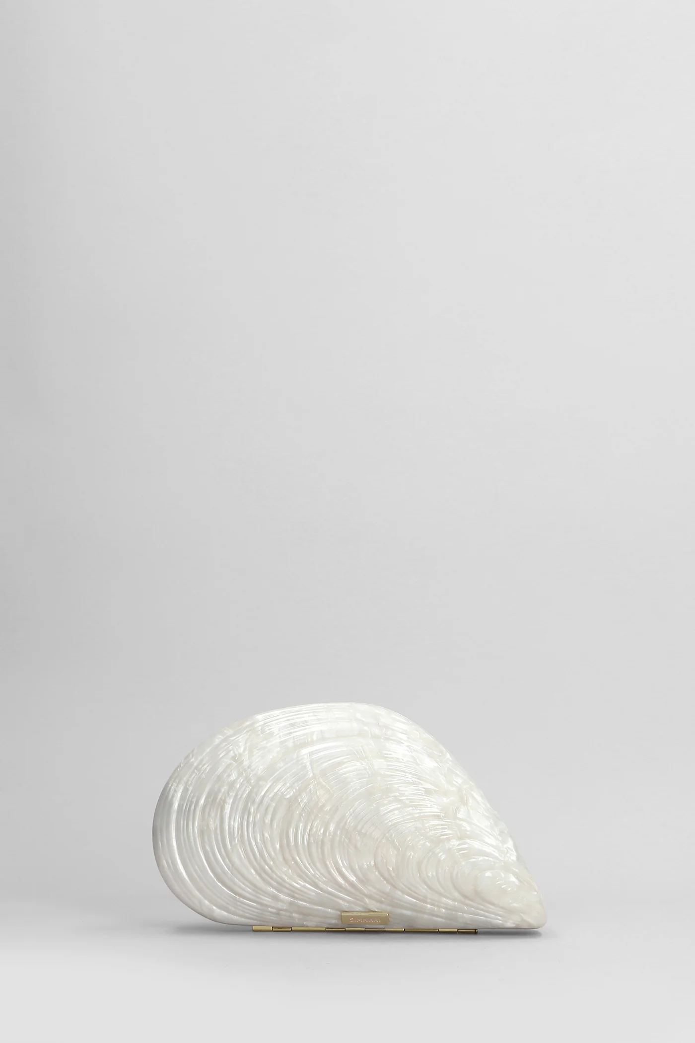 Bridget Clutch in beige brass - Image 3