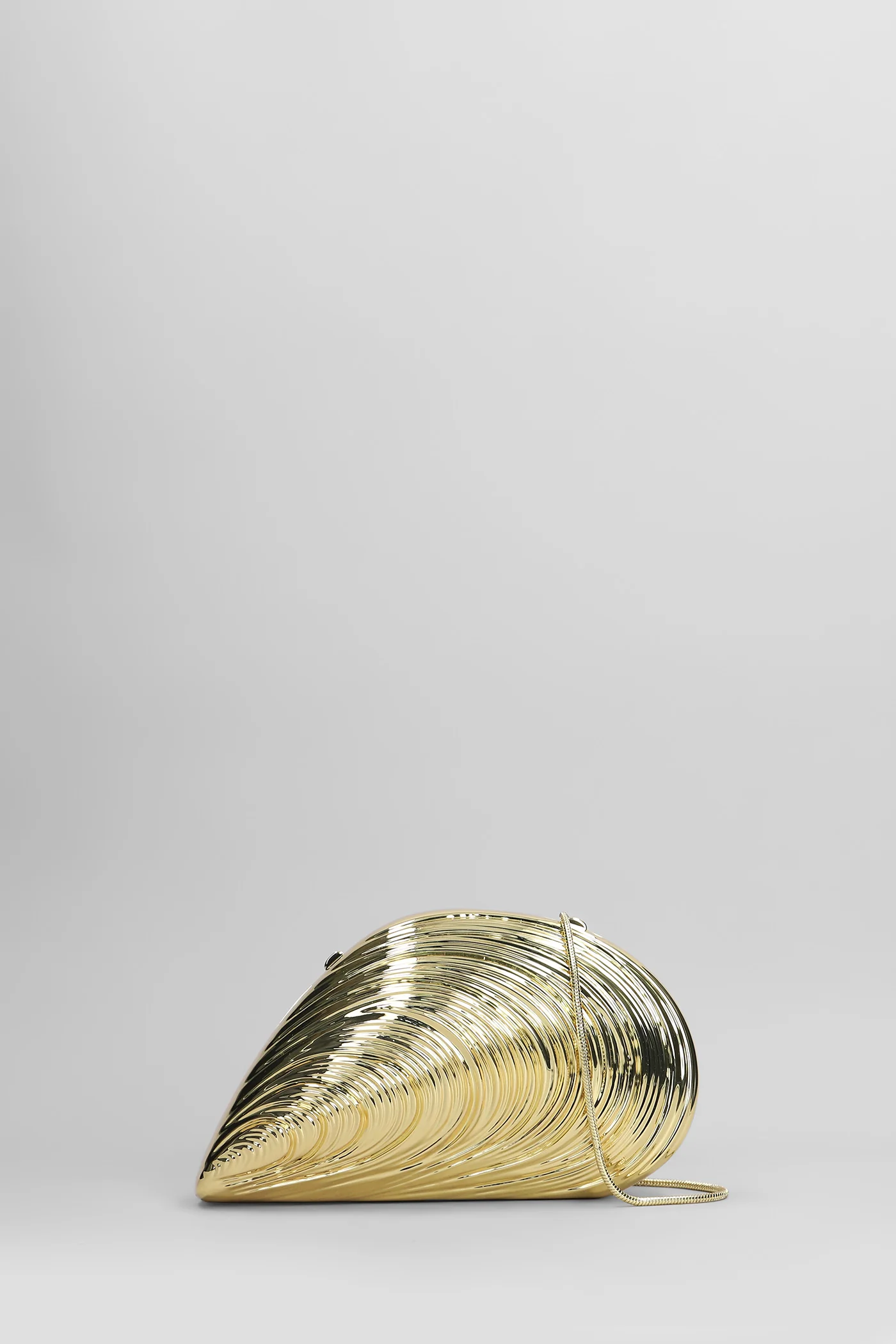 Bridget Clutch in gold brass