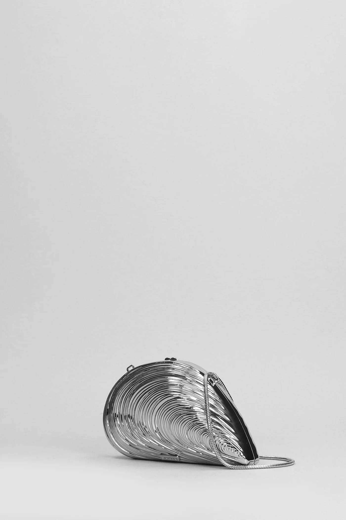 Bridget Clutch in silver Aluminum - Image 2