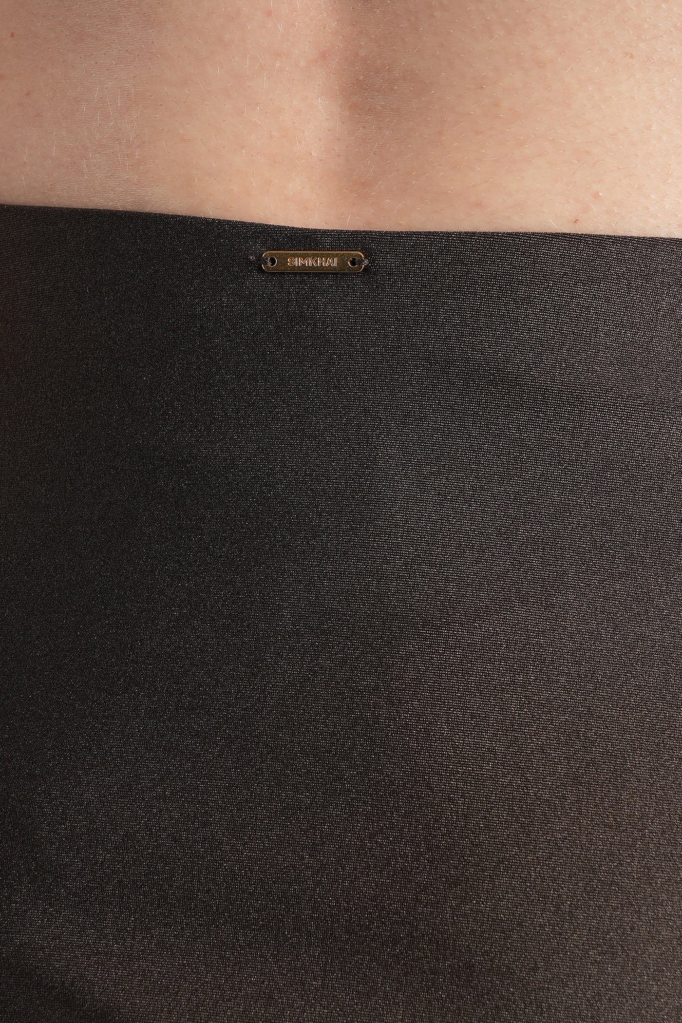Gracie Beachwear in brown nylon - Image 4