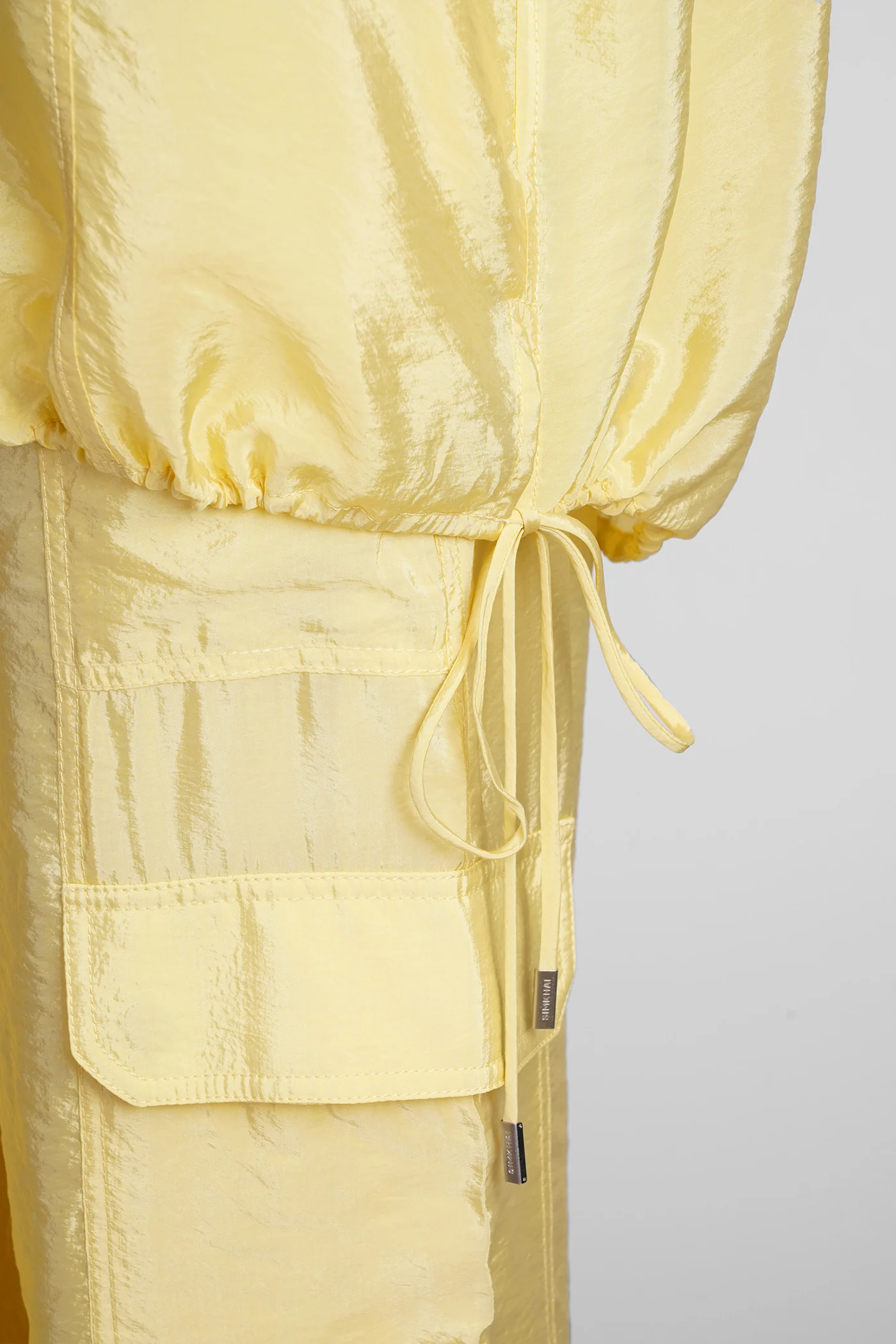 Laylah Shirt in yellow Rayon - Image 5