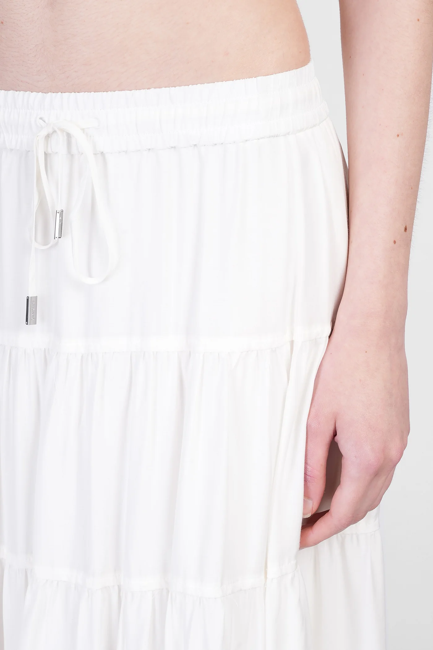 Lulee Skirt in beige viscose - Image 5