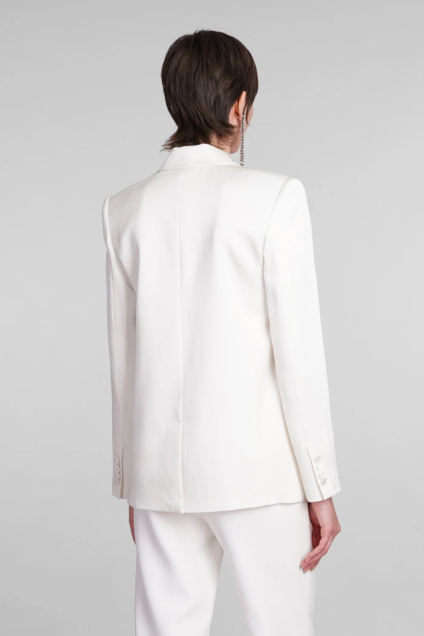 Norah Blazer in white acetate - Image 3