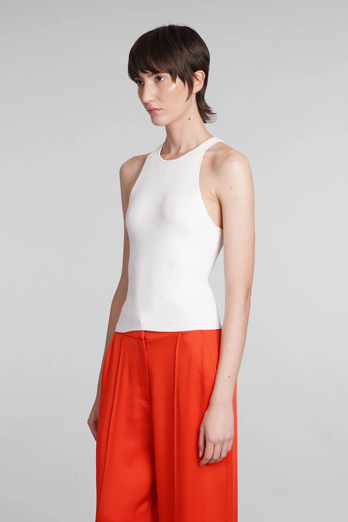 Reza Topwear in white Rayon - Image 4