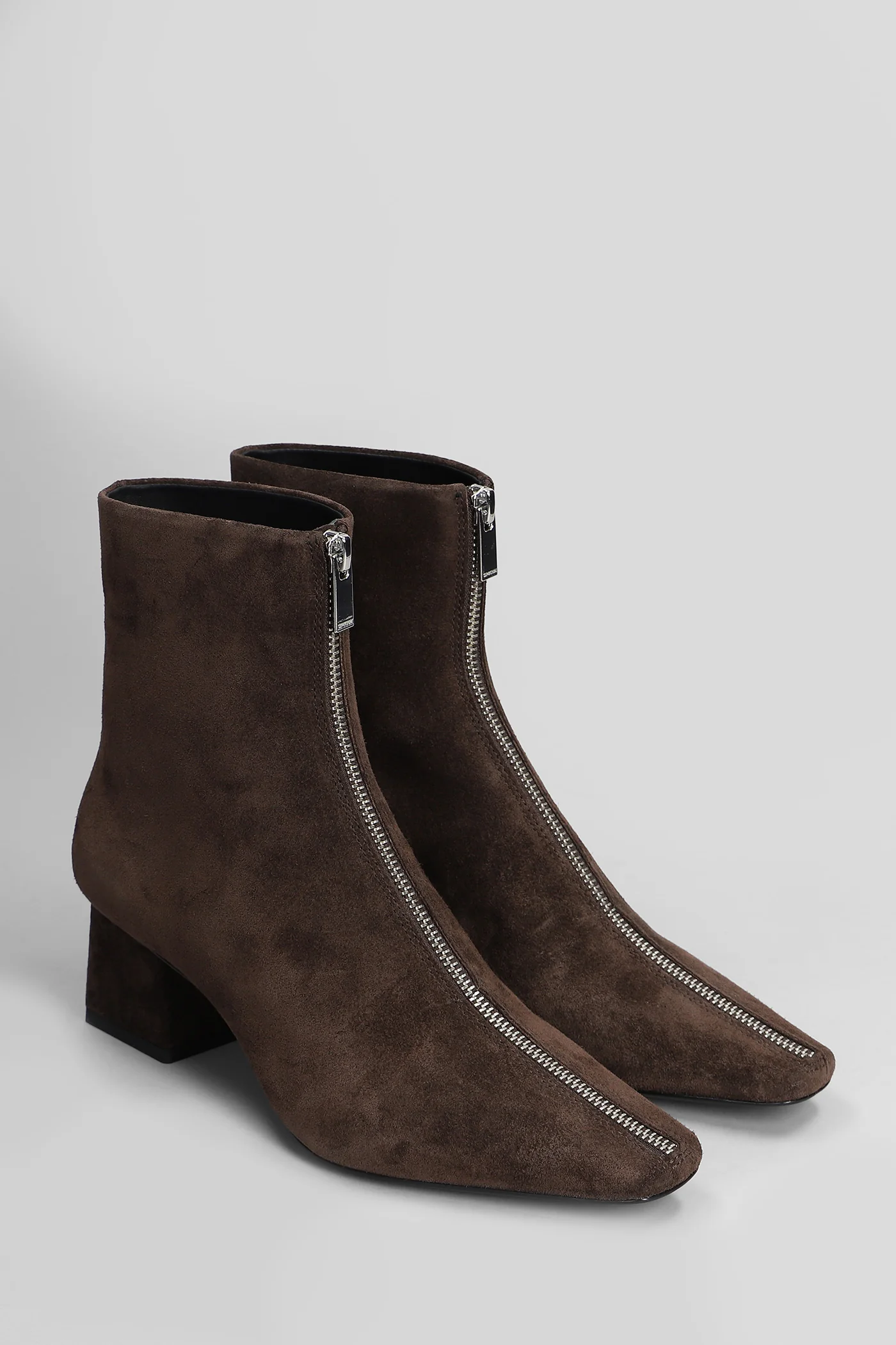 Ryder High heels Ankle boots in brown suede - Image 2