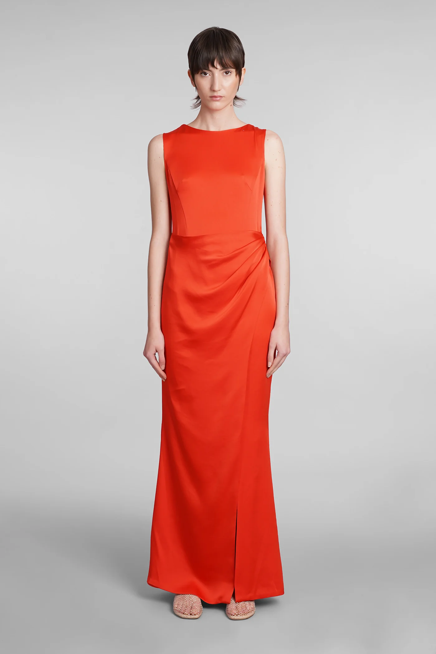 Tommy Dress woman in red acetate