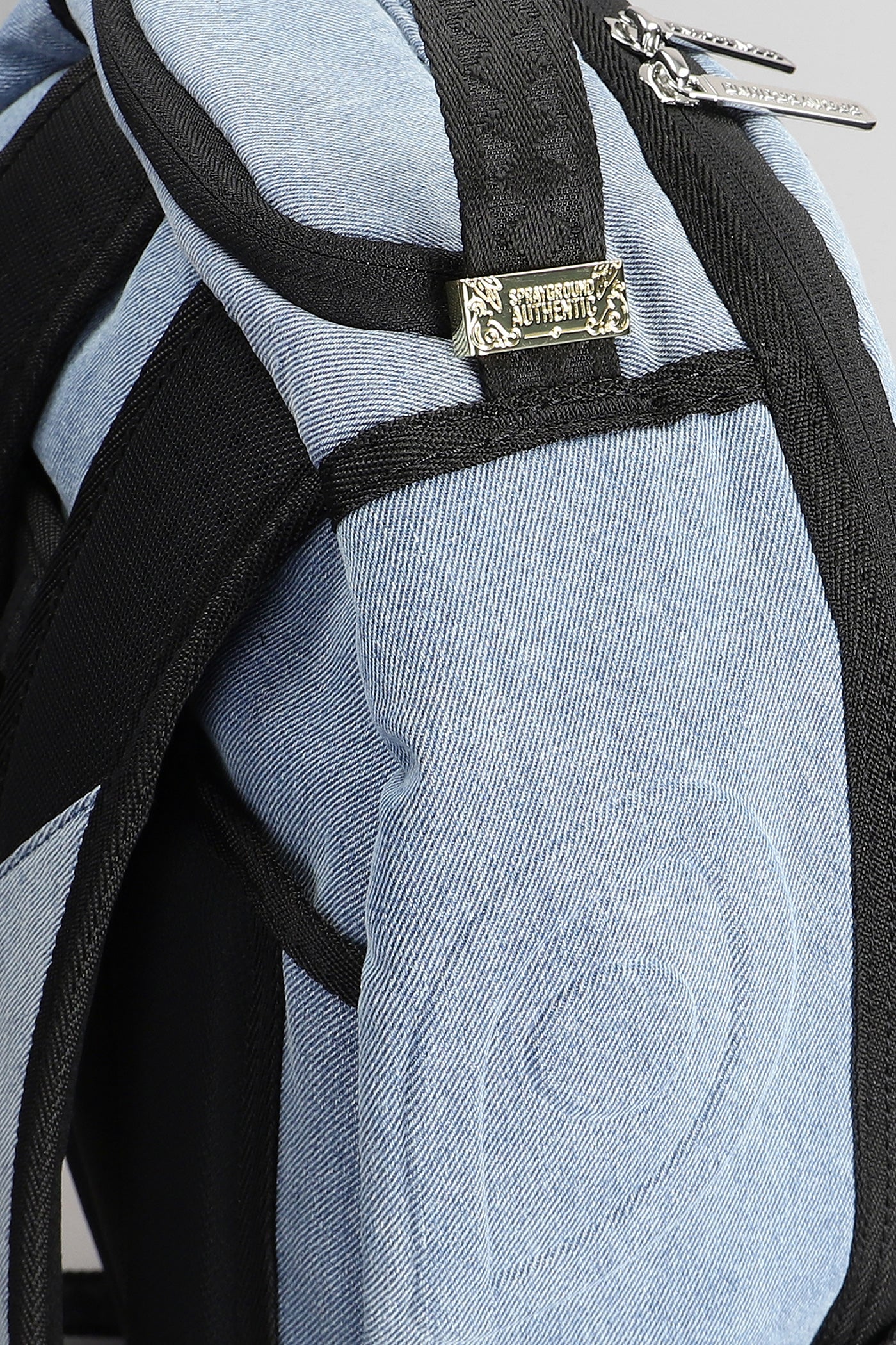 Backpack in blue cotton - Image 4
