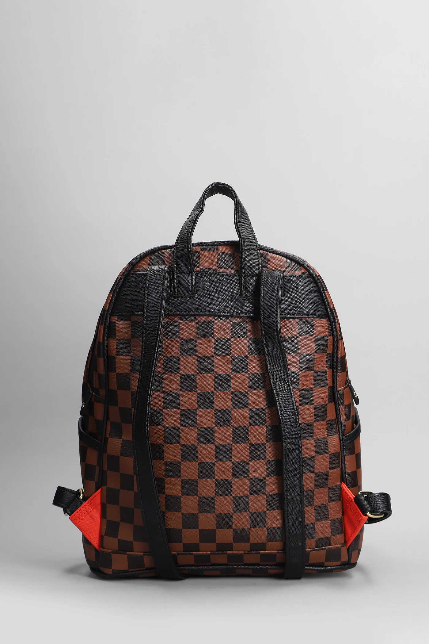 Backpack in brown PVC - Image 3