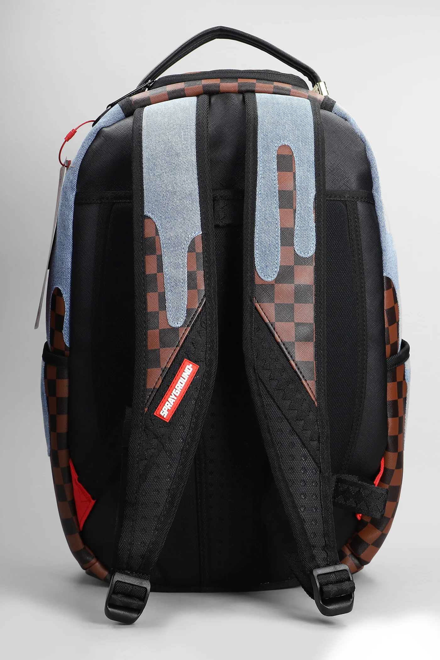 Backpack in brown PVC - Image 3