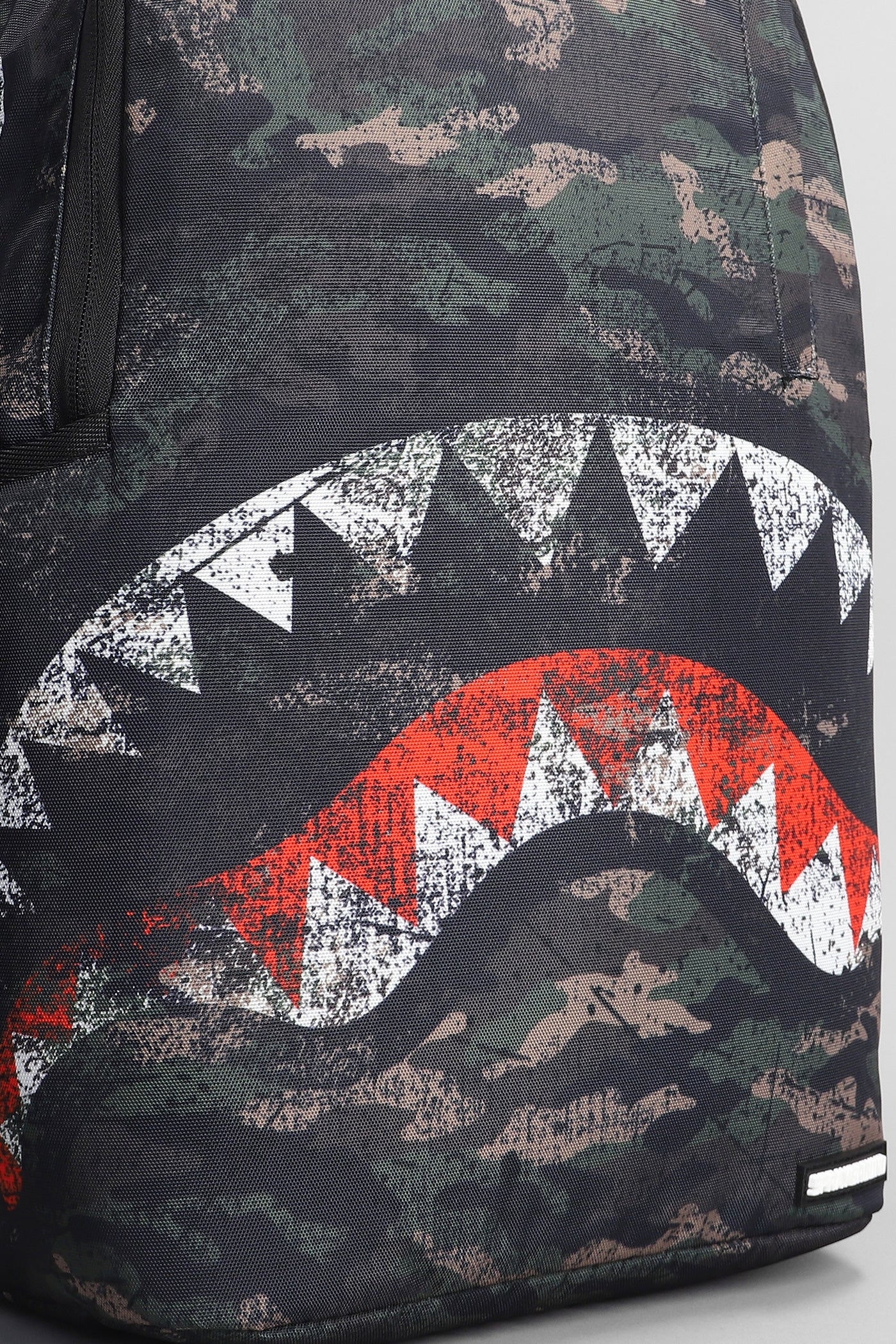 Backpack in camouflage polyester - Image 4