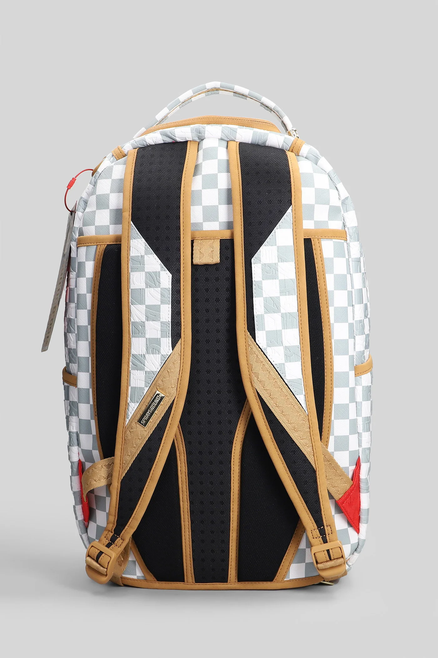 Backpack in white polyester - Image 3