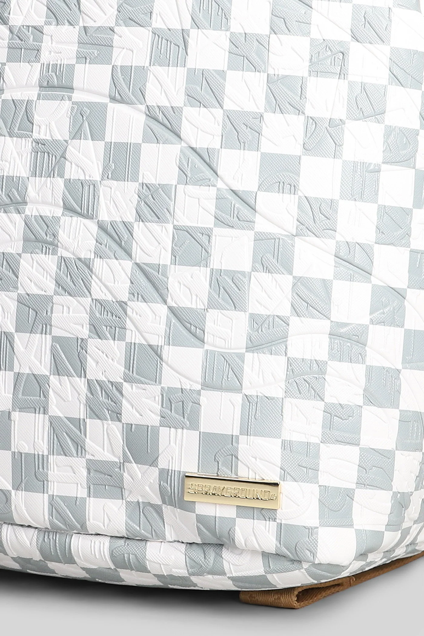 Backpack in white polyester - Image 4