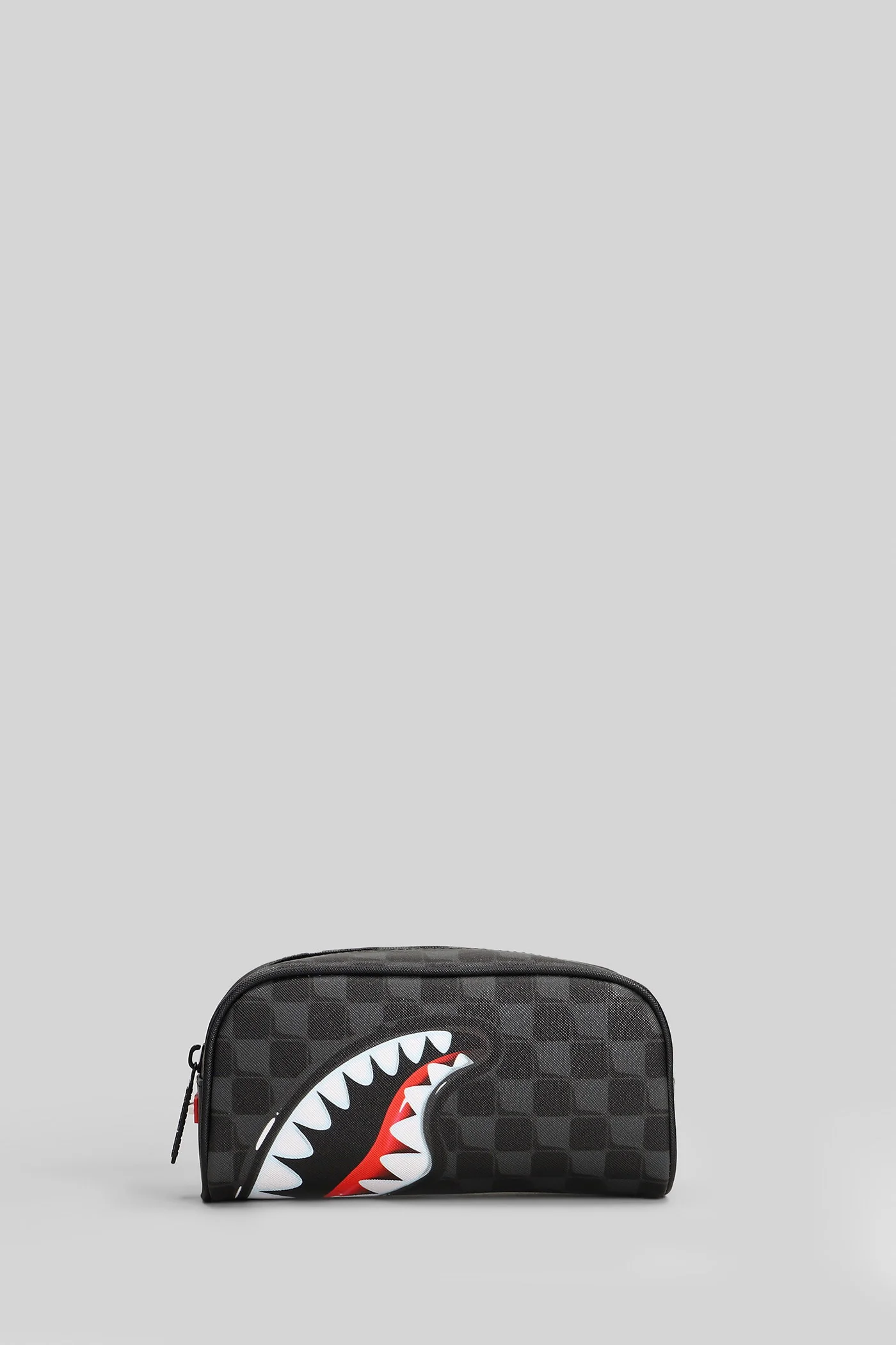 Clutch in black PVC