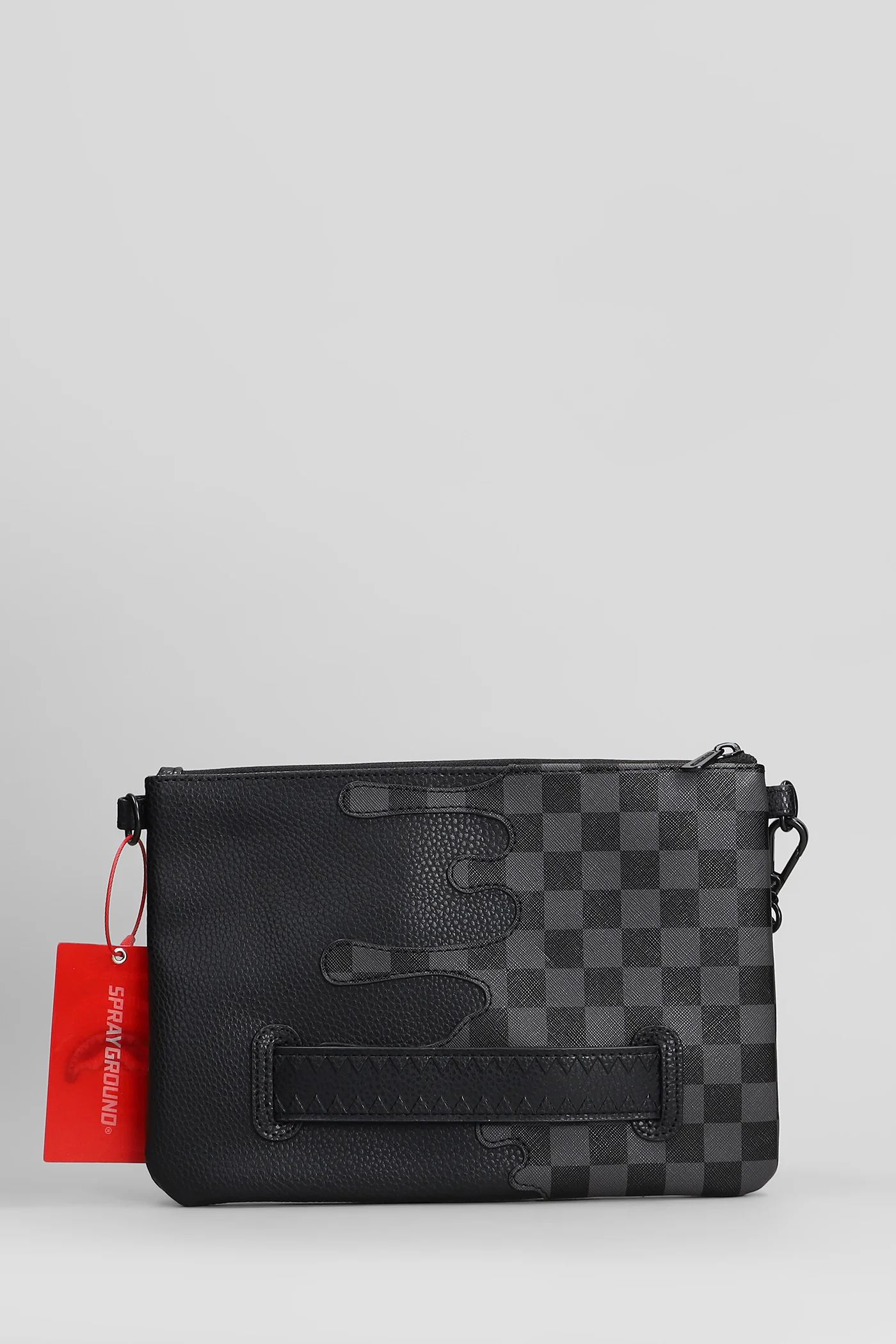 Clutch in black PVC - Image 3