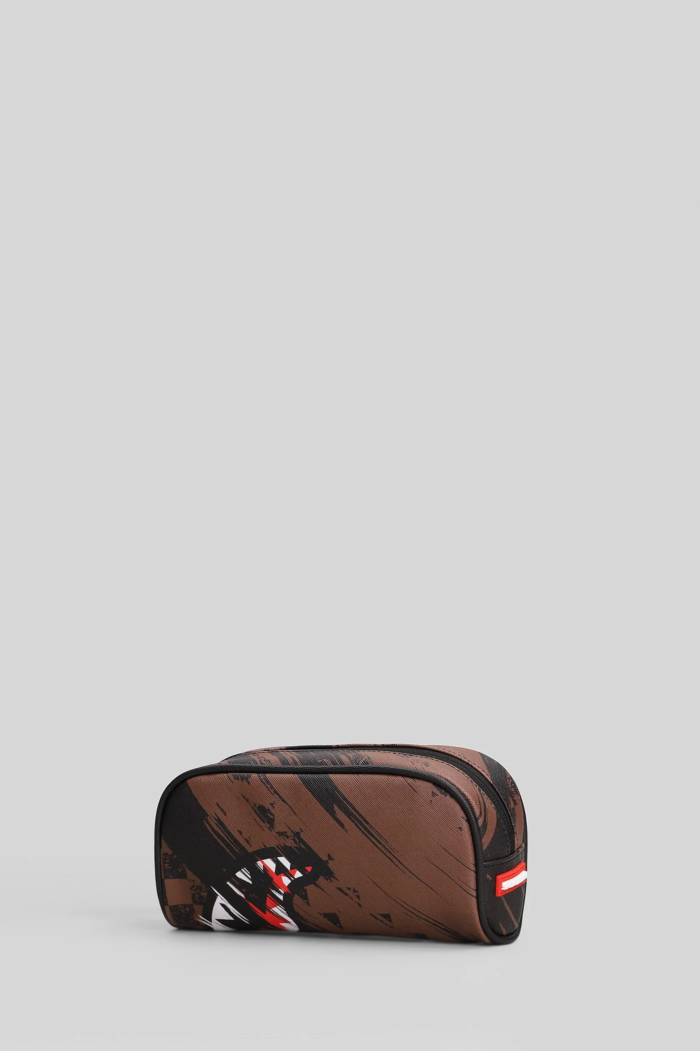 Clutch in brown PVC - Image 2