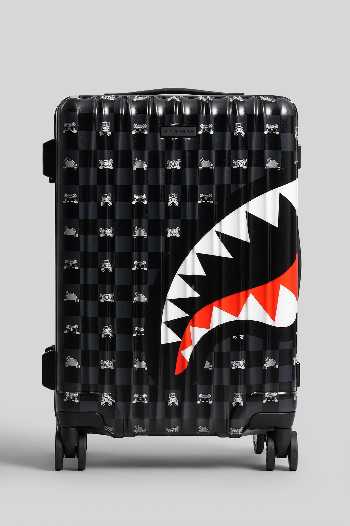 Trolley in black PVC